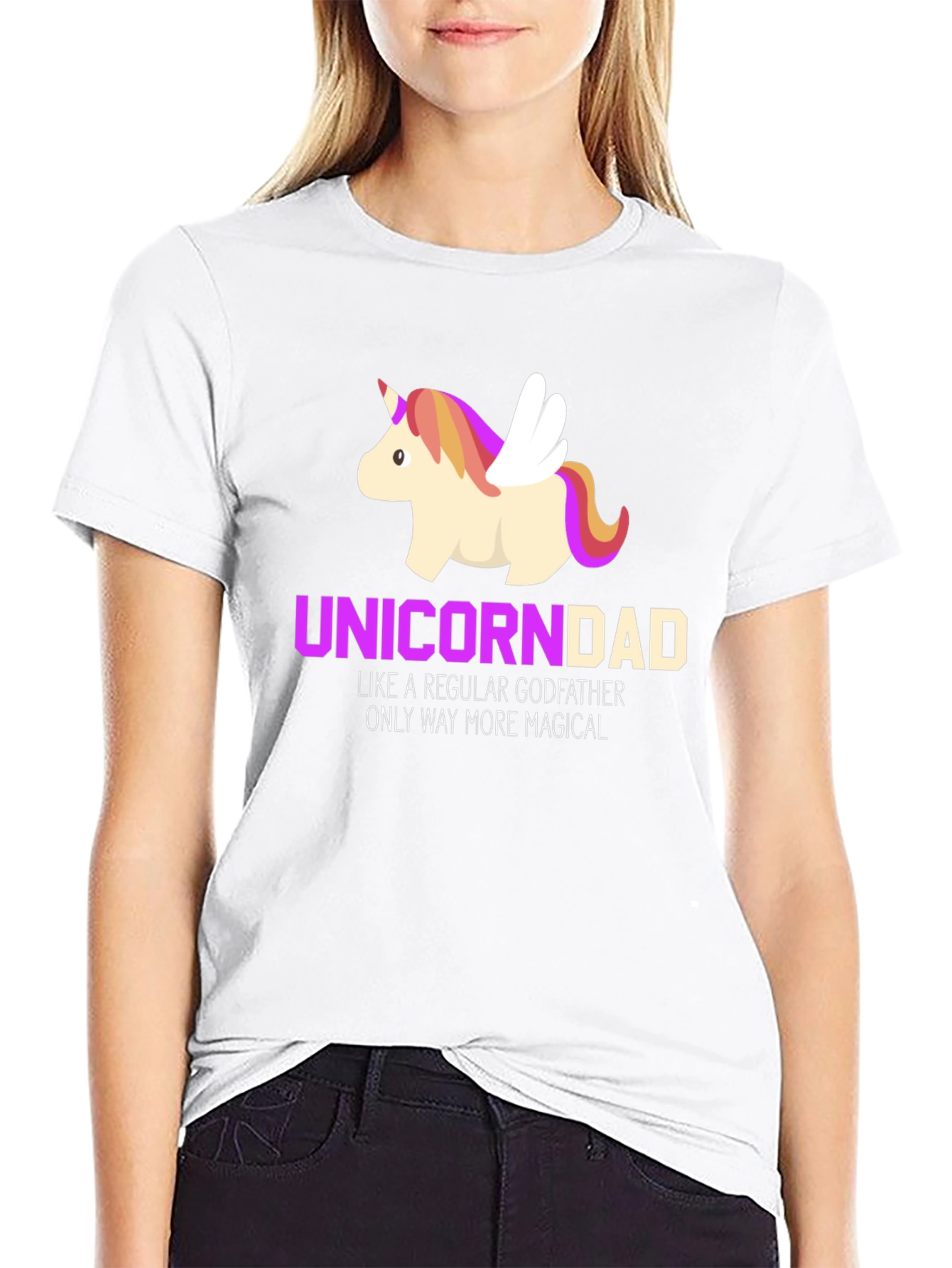 Unicorn Dad Magical Godfather T-Shirt