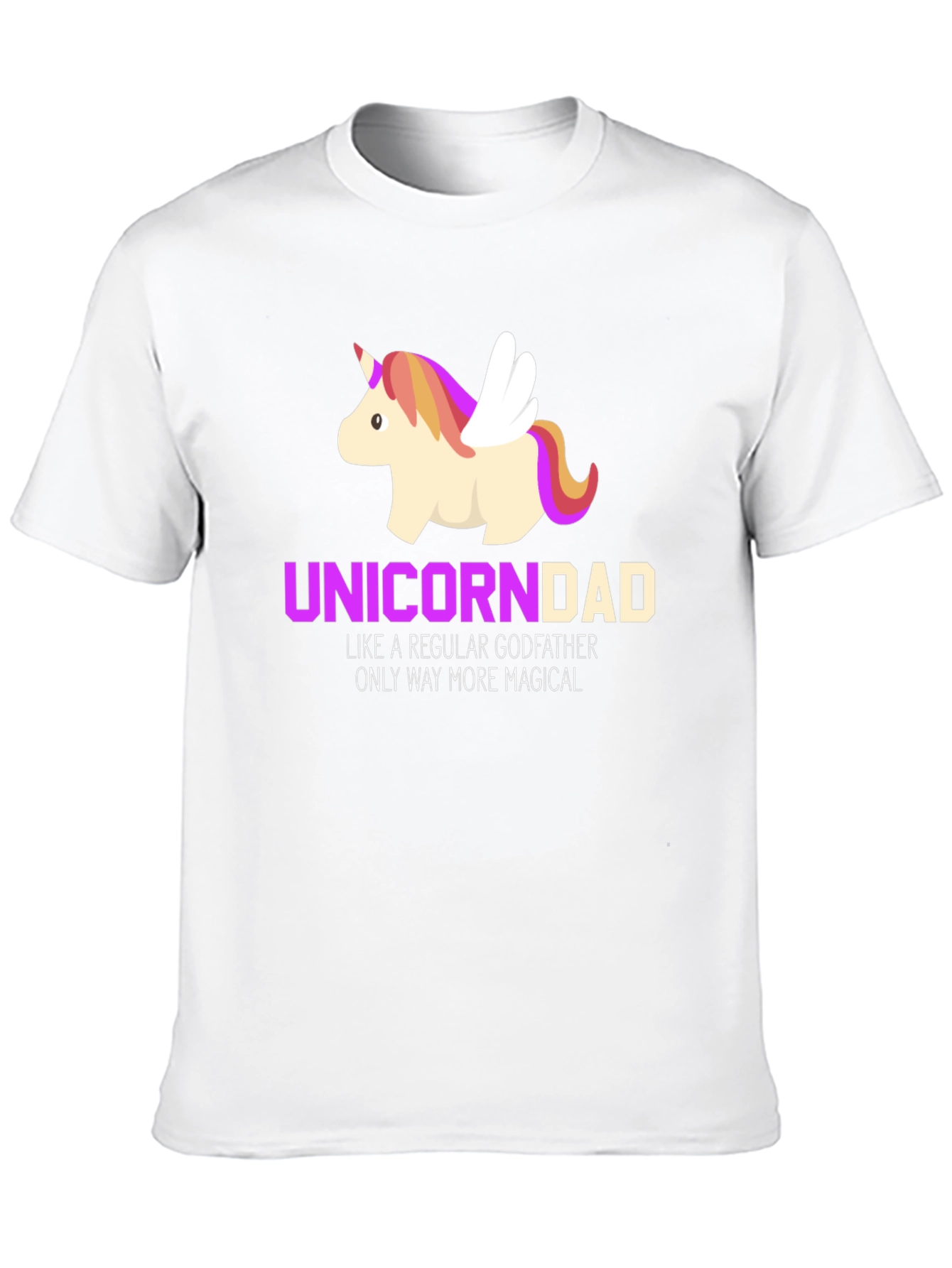 Unicorn Dad Magical Godfather T-Shirt