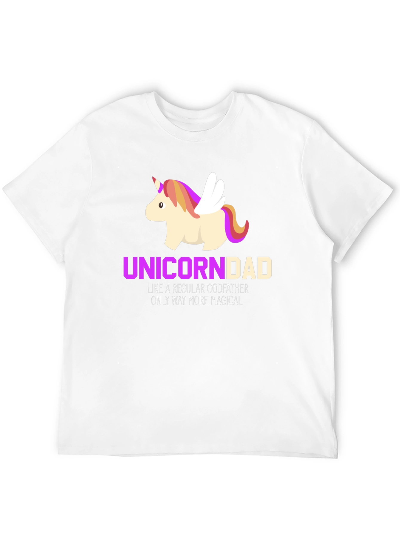 Unicorn Dad Magical Godfather T-Shirt