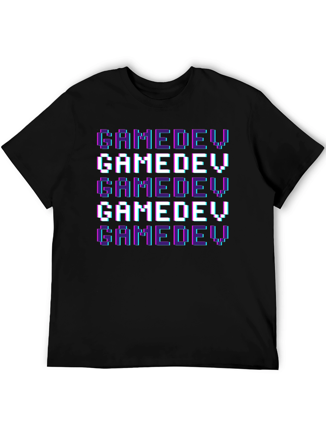 GameDev Pixel Art T-Shirt - Black