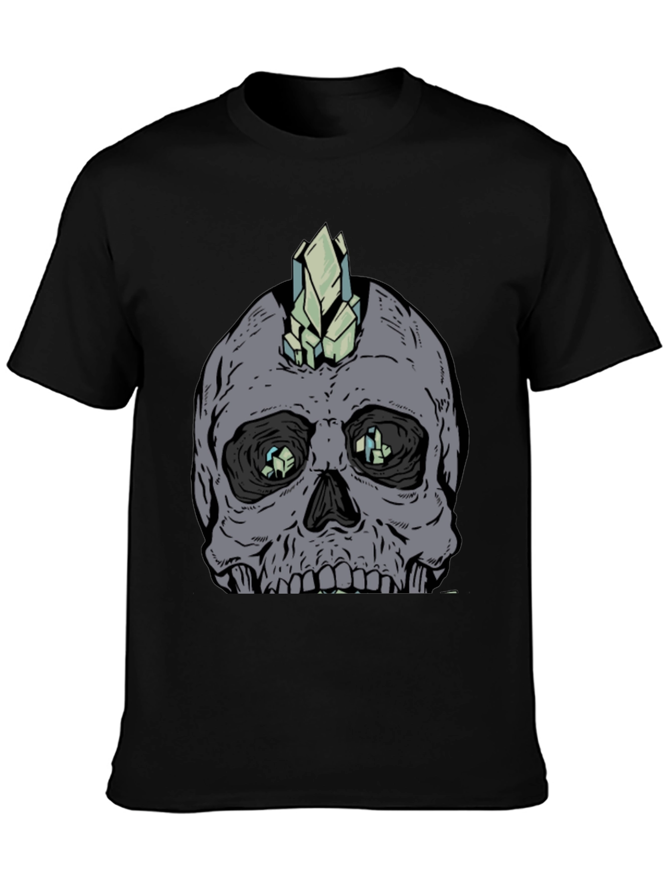 Crystal Skull Graphic T-Shirt