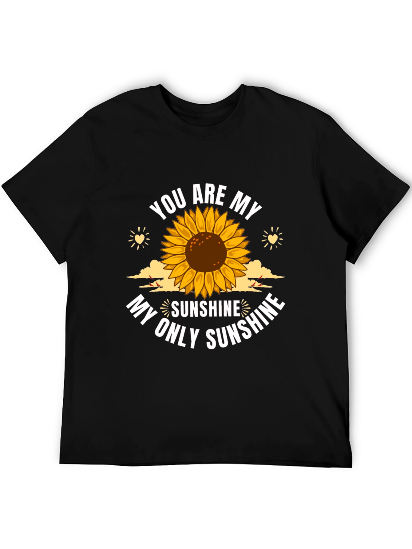 You Are My Sunshine Sunflower Graphic T-Shirt