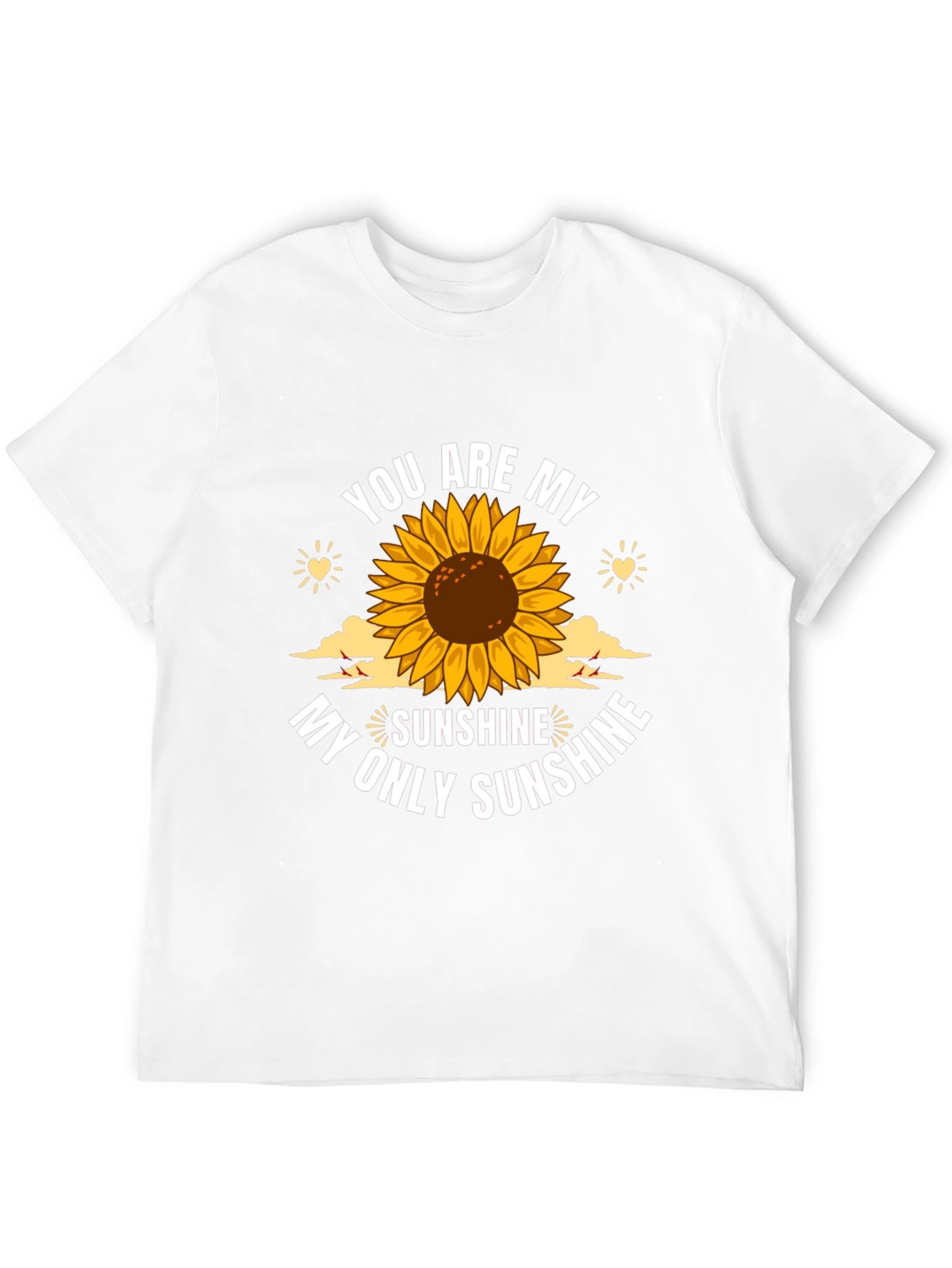 You Are My Sunshine Sunflower Graphic T-Shirt