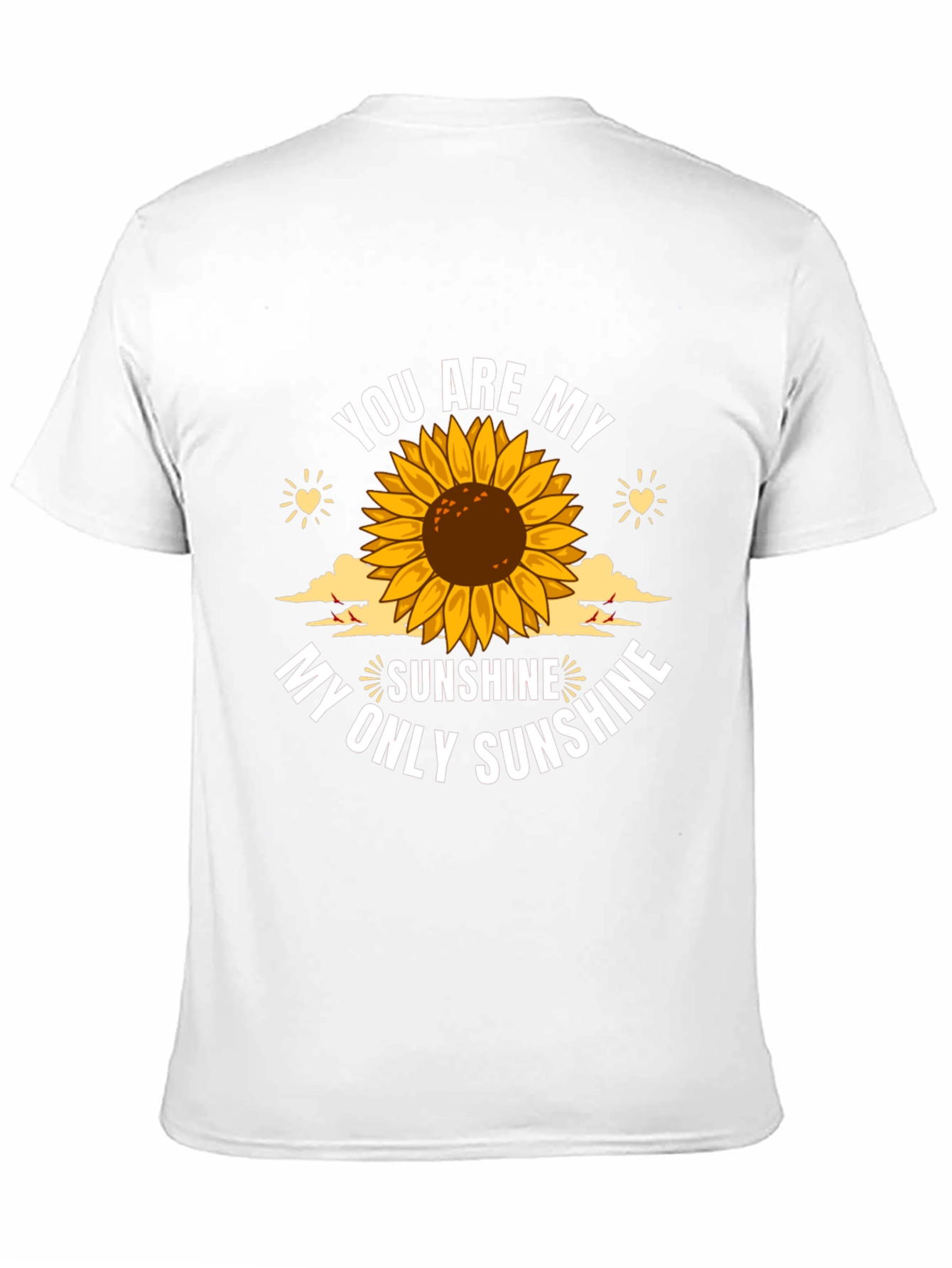You Are My Sunshine Sunflower Graphic T-Shirt