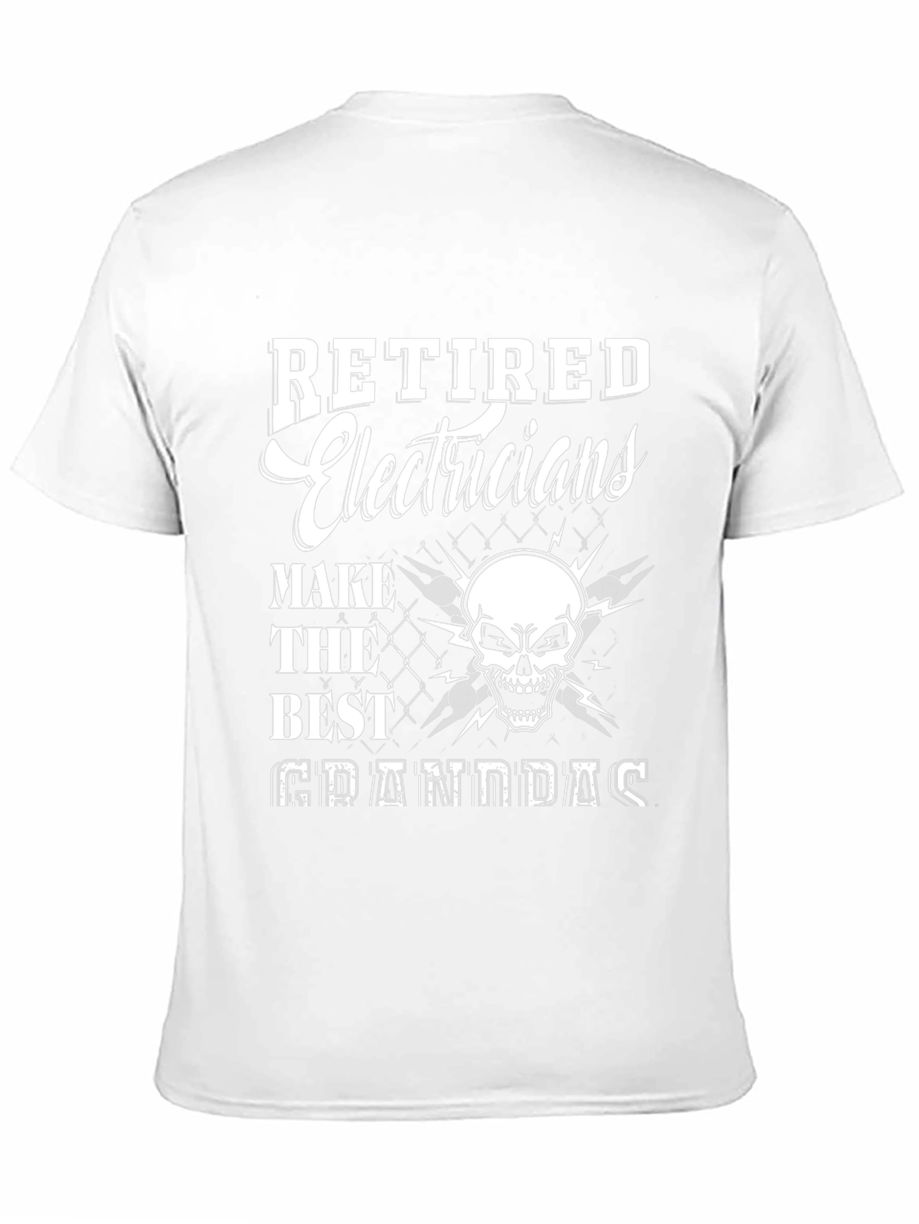 Retired Electrician Granddad T-Shirt