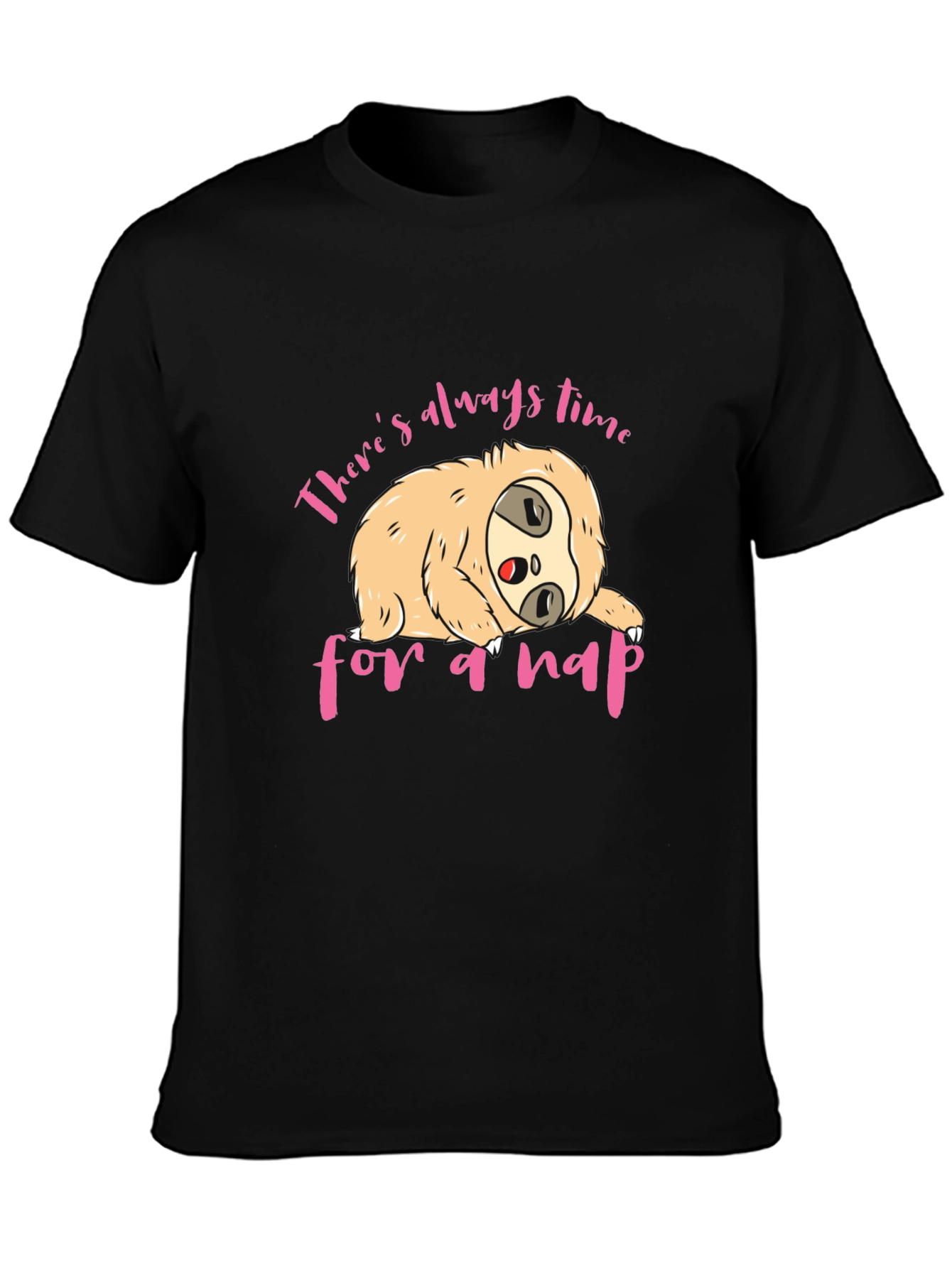 Nap Time Sloth T-Shirt Funny Sleep Tee