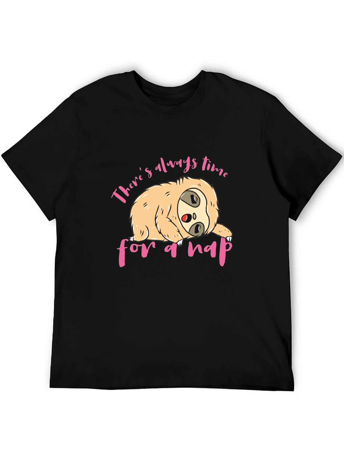 Nap Time Sloth T-Shirt Funny Sleep Tee