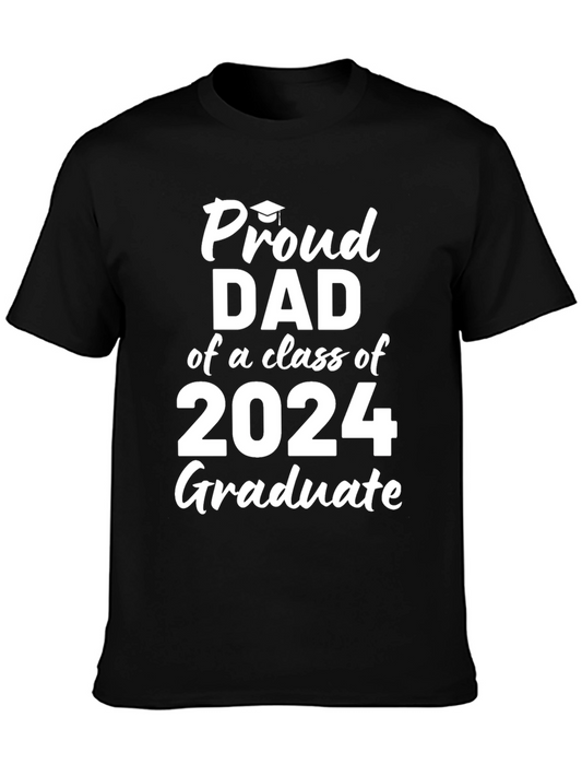 Proud Dad of a 2024 Graduate T-Shirt
