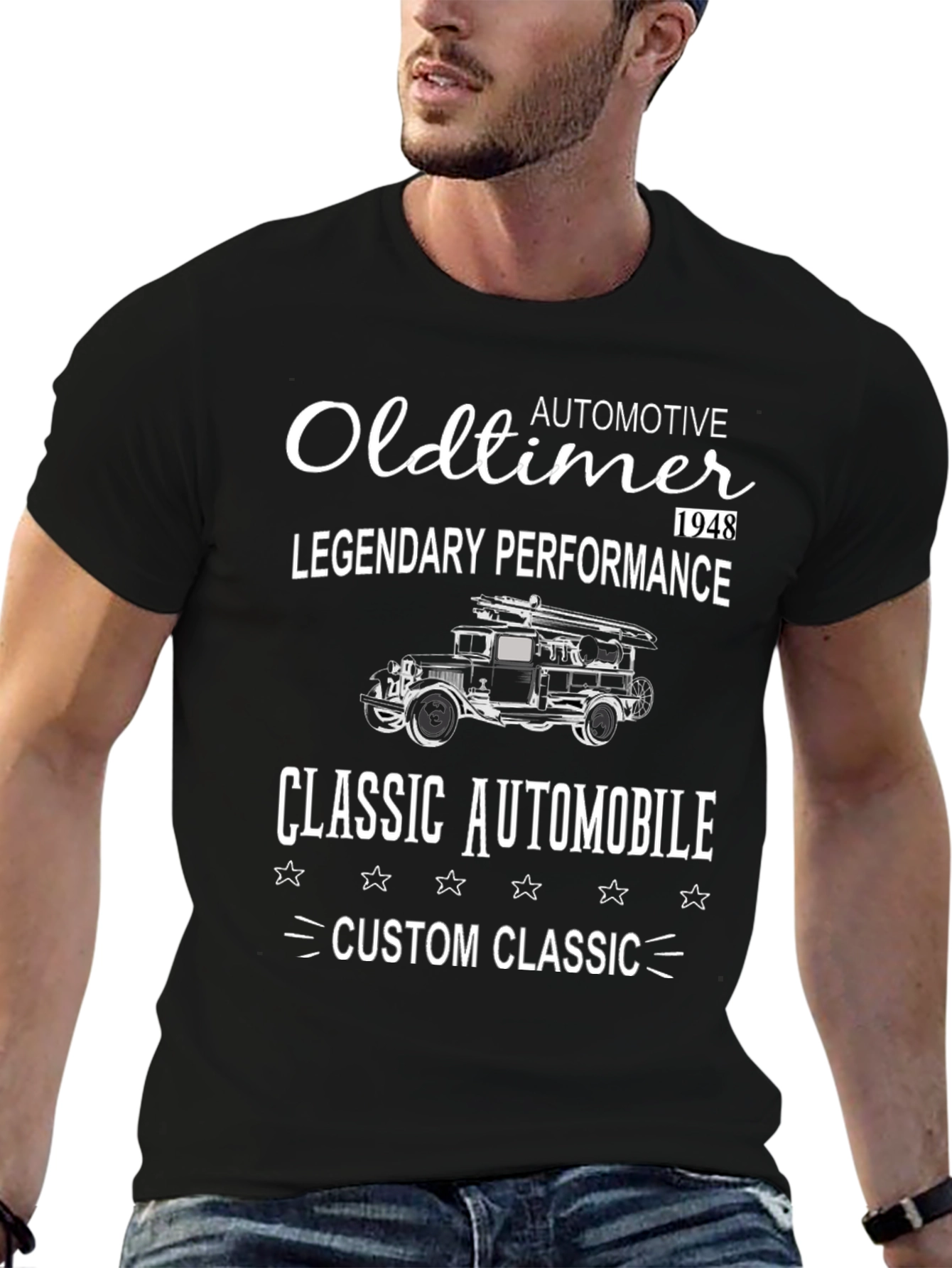 Oldtimer Automotive T-Shirt - Classic Car Tee
