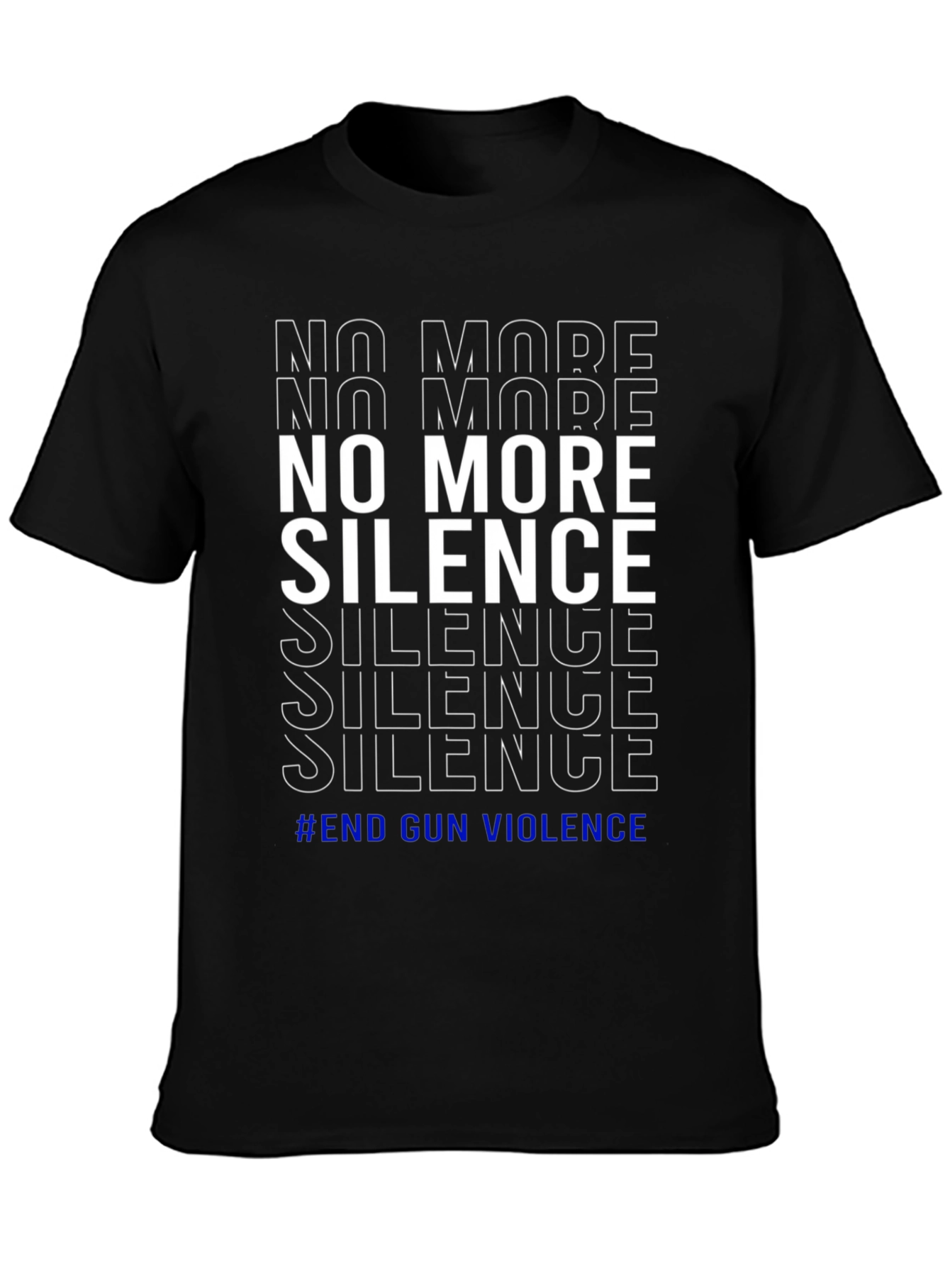 No More Silence T-Shirt #EndGunViolence