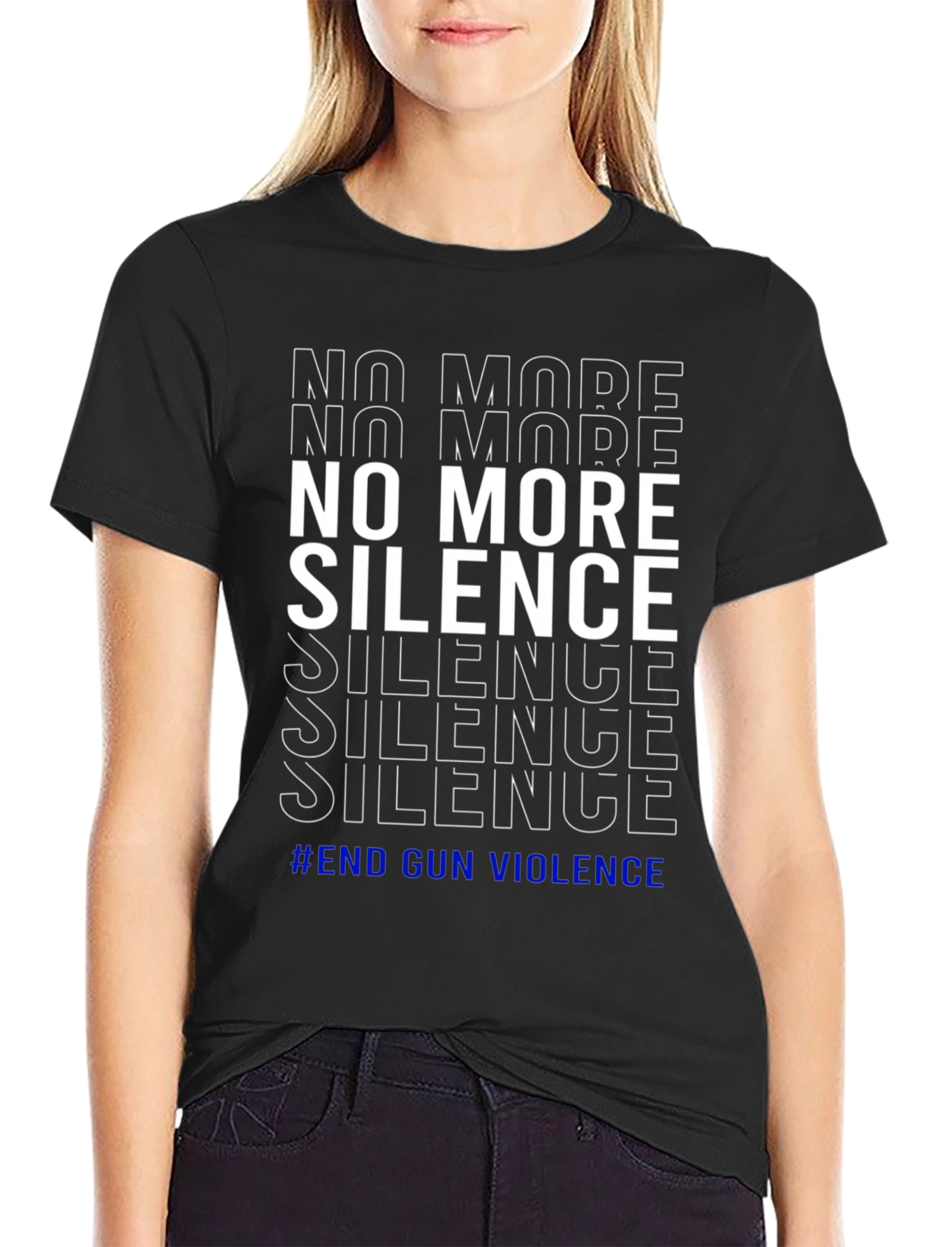 No More Silence T-Shirt #EndGunViolence