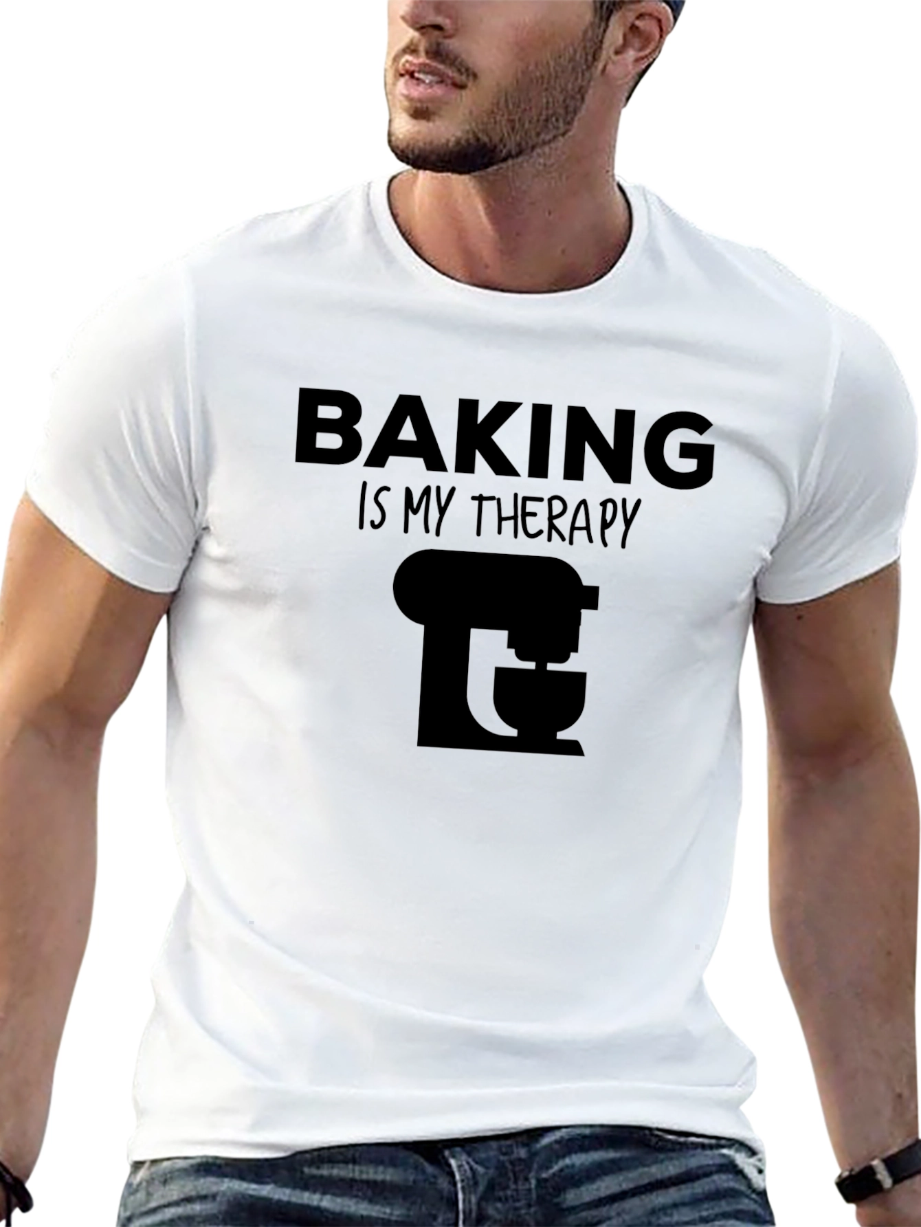 Baking is My Therapy T-Shirt