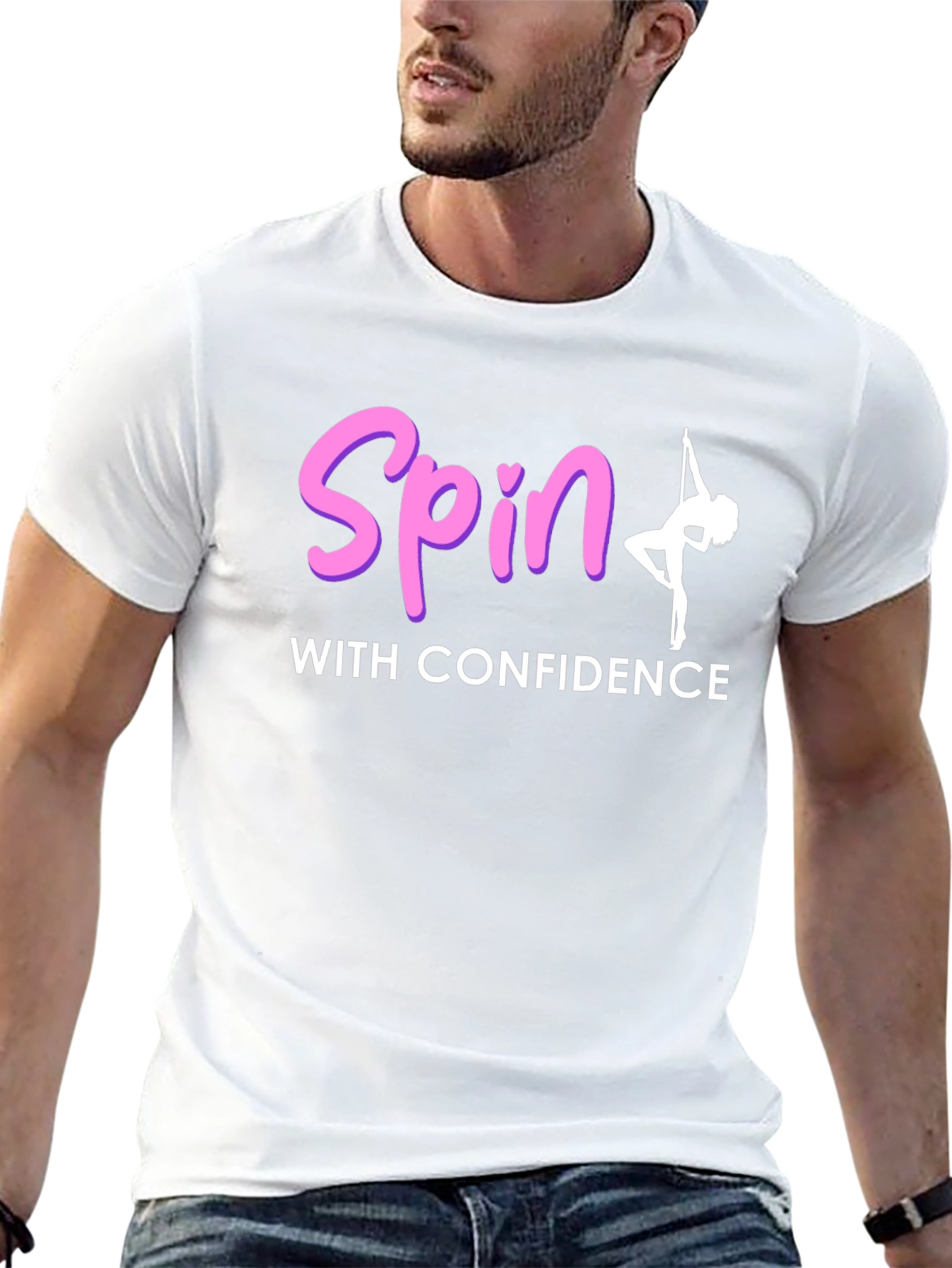Spin with Confidence T-Shirt Pole Dancing