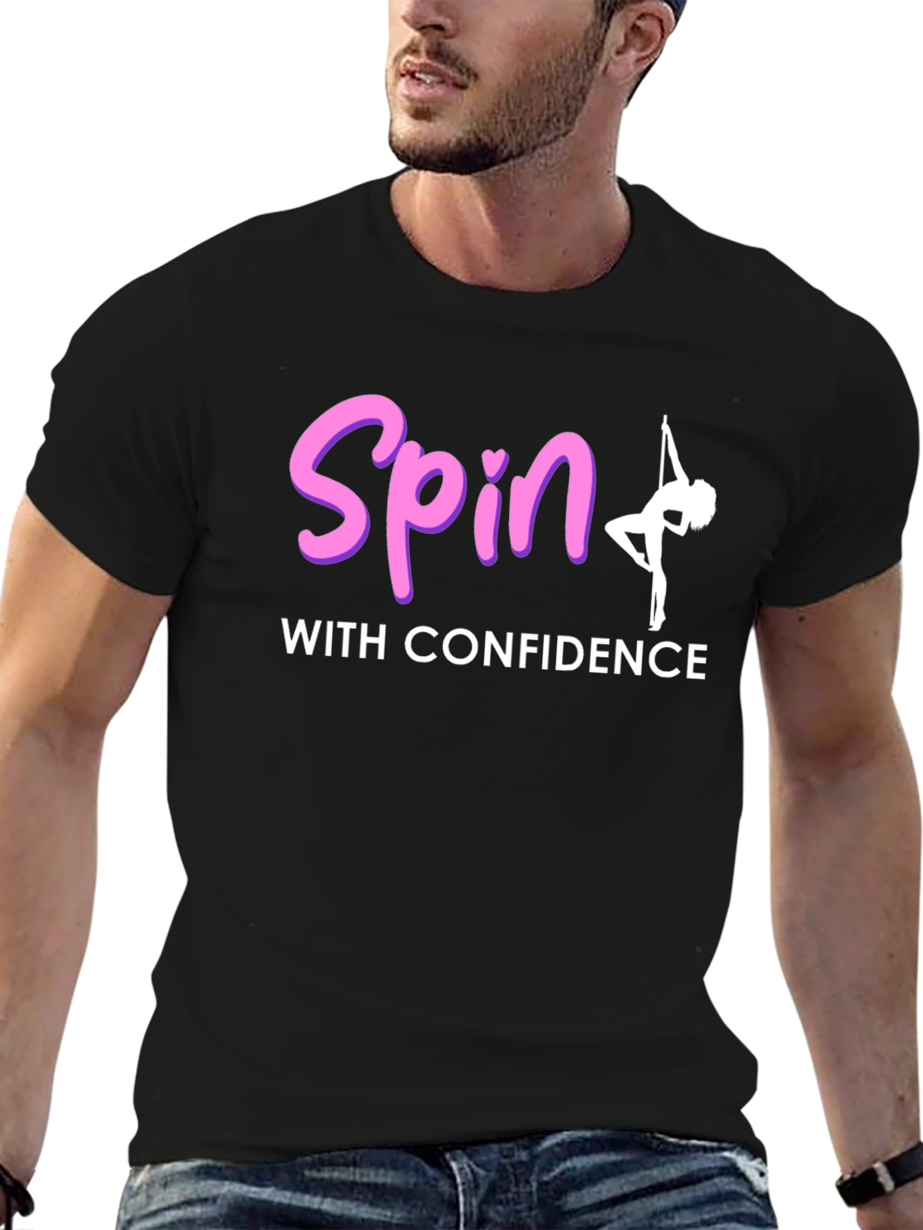 Spin with Confidence T-Shirt Pole Dancing