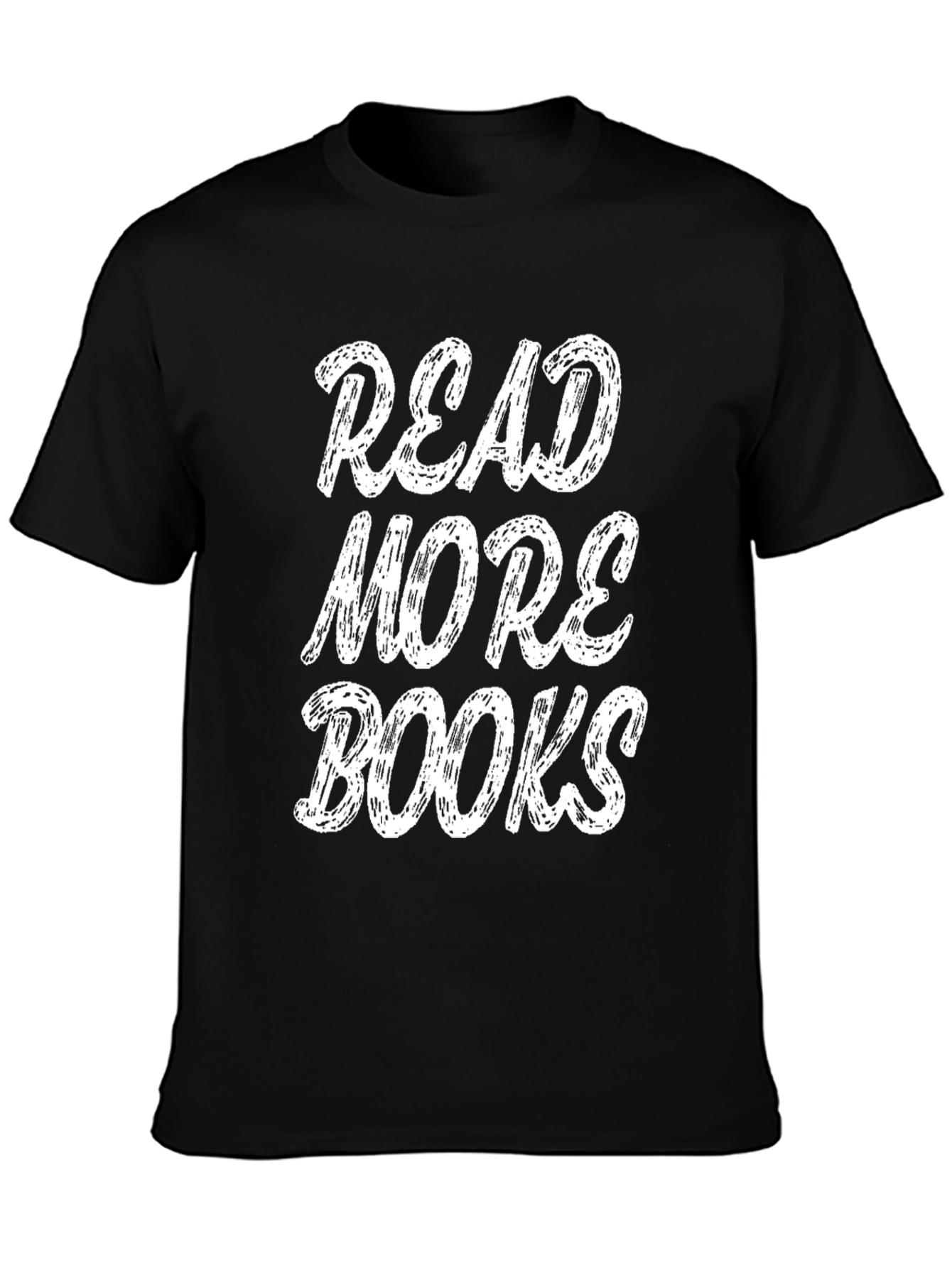 Read More Books Black Graphic Tee - Mens