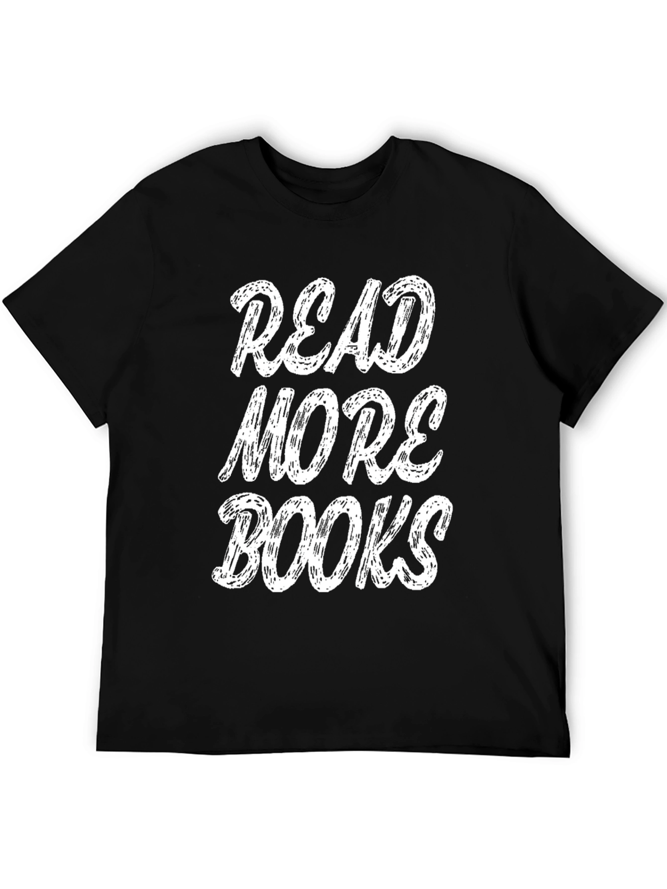 Read More Books Black Graphic Tee - Mens