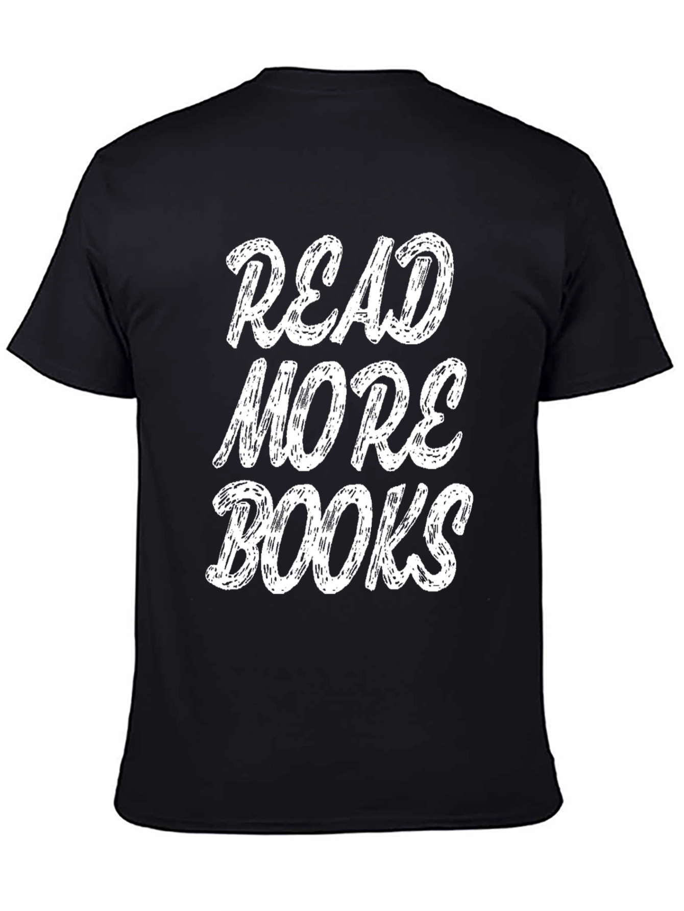 Read More Books Black Graphic Tee - Mens