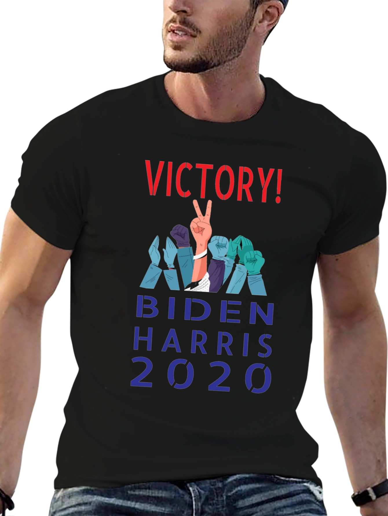Victory! Biden Harris 2020 Graphic Tee