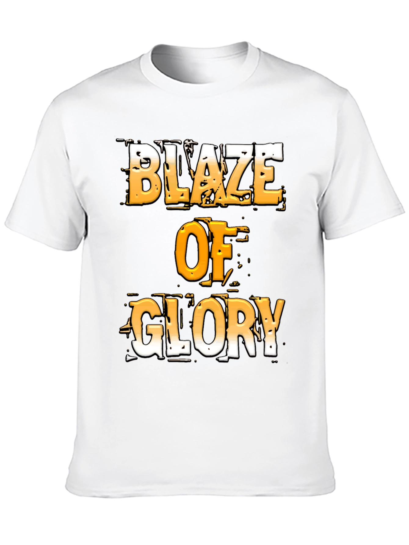 Blaze of Glory Graphic T-Shirt - Bold Design