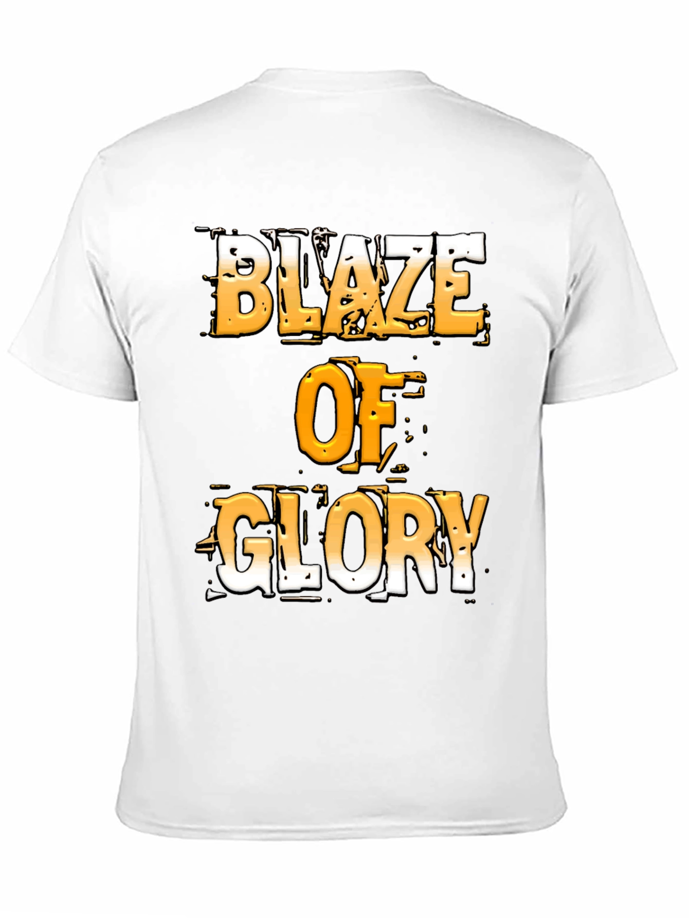 Blaze of Glory Graphic T-Shirt - Bold Design