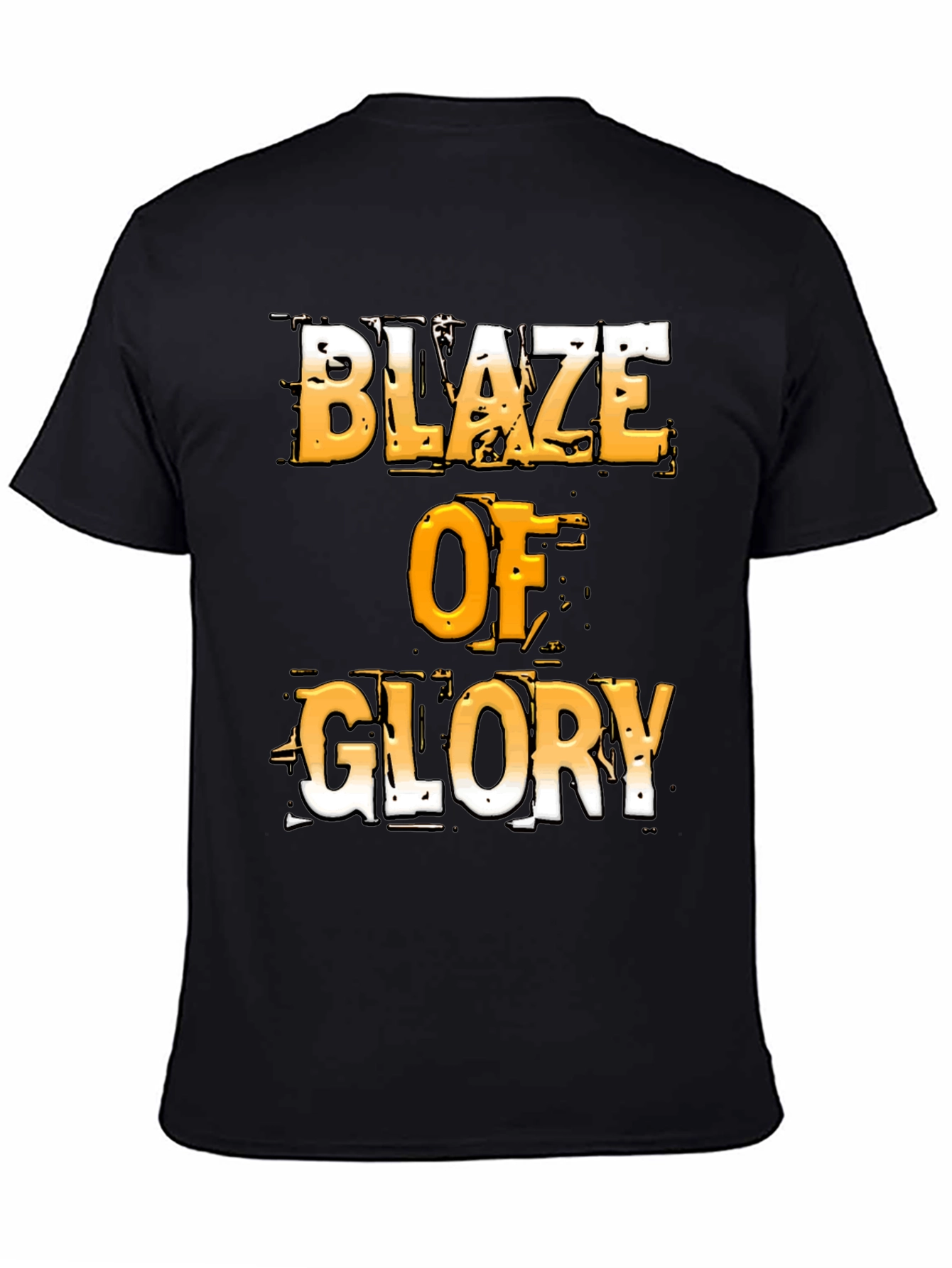 Blaze of Glory Graphic T-Shirt - Bold Design