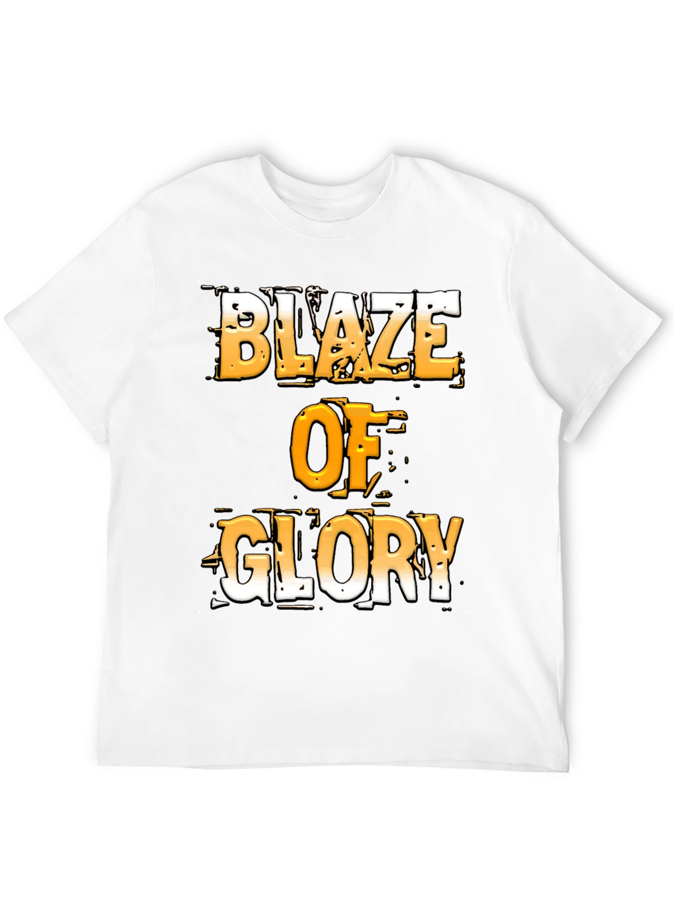 Blaze of Glory Graphic T-Shirt - Bold Design