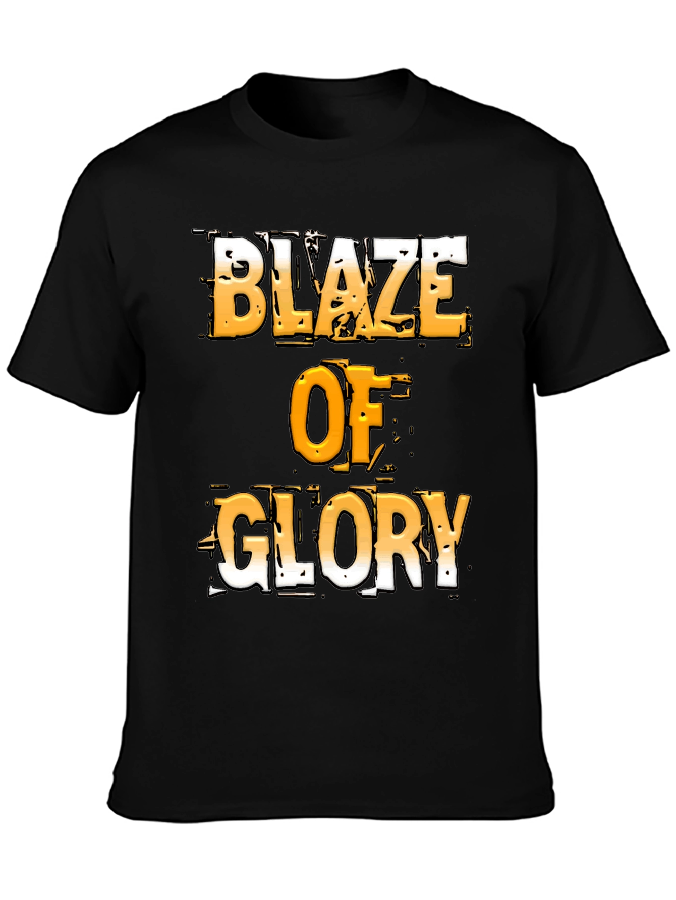 Blaze of Glory Graphic T-Shirt - Bold Design