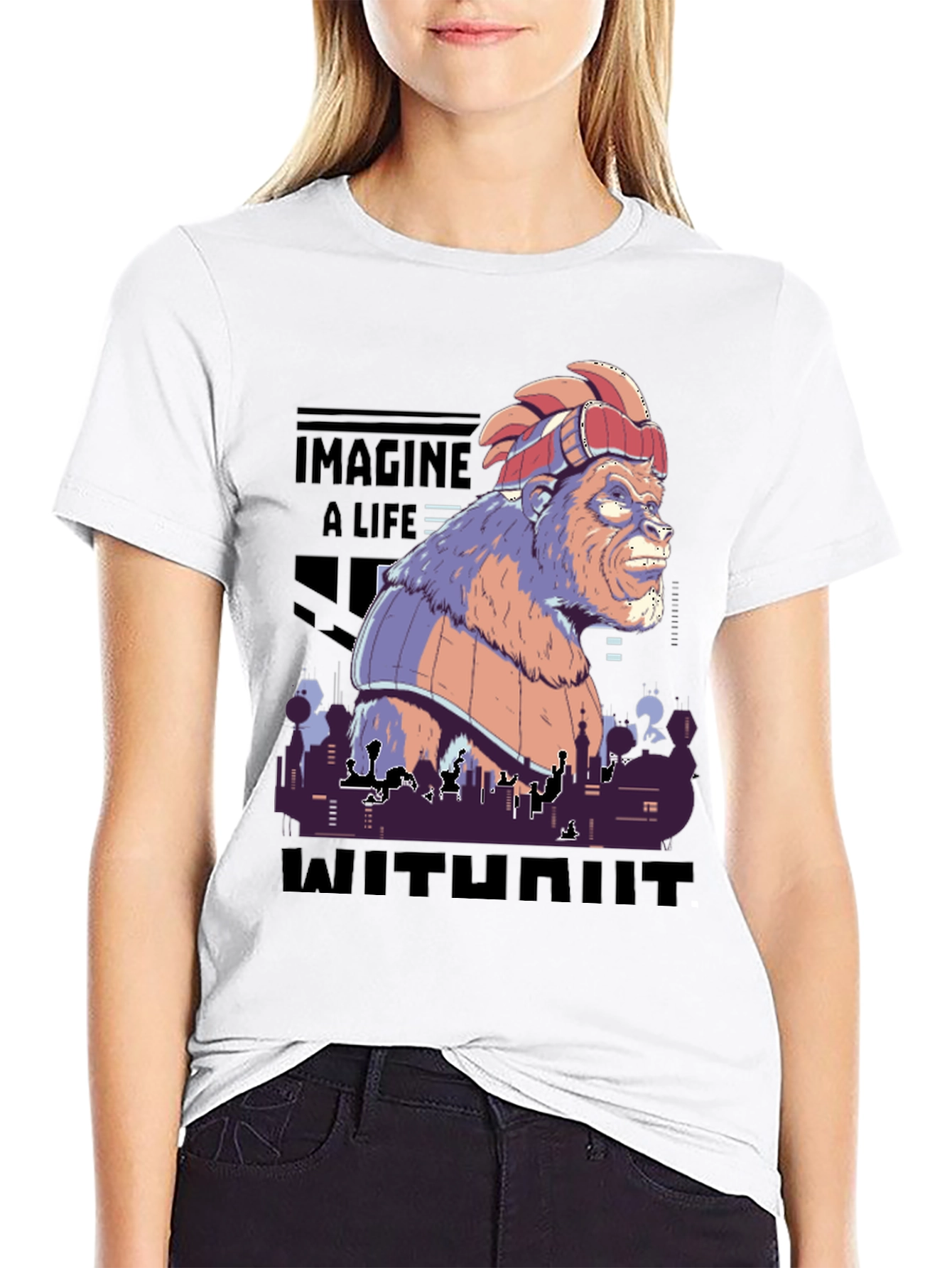 Imagine Life Without It Graphic Tee