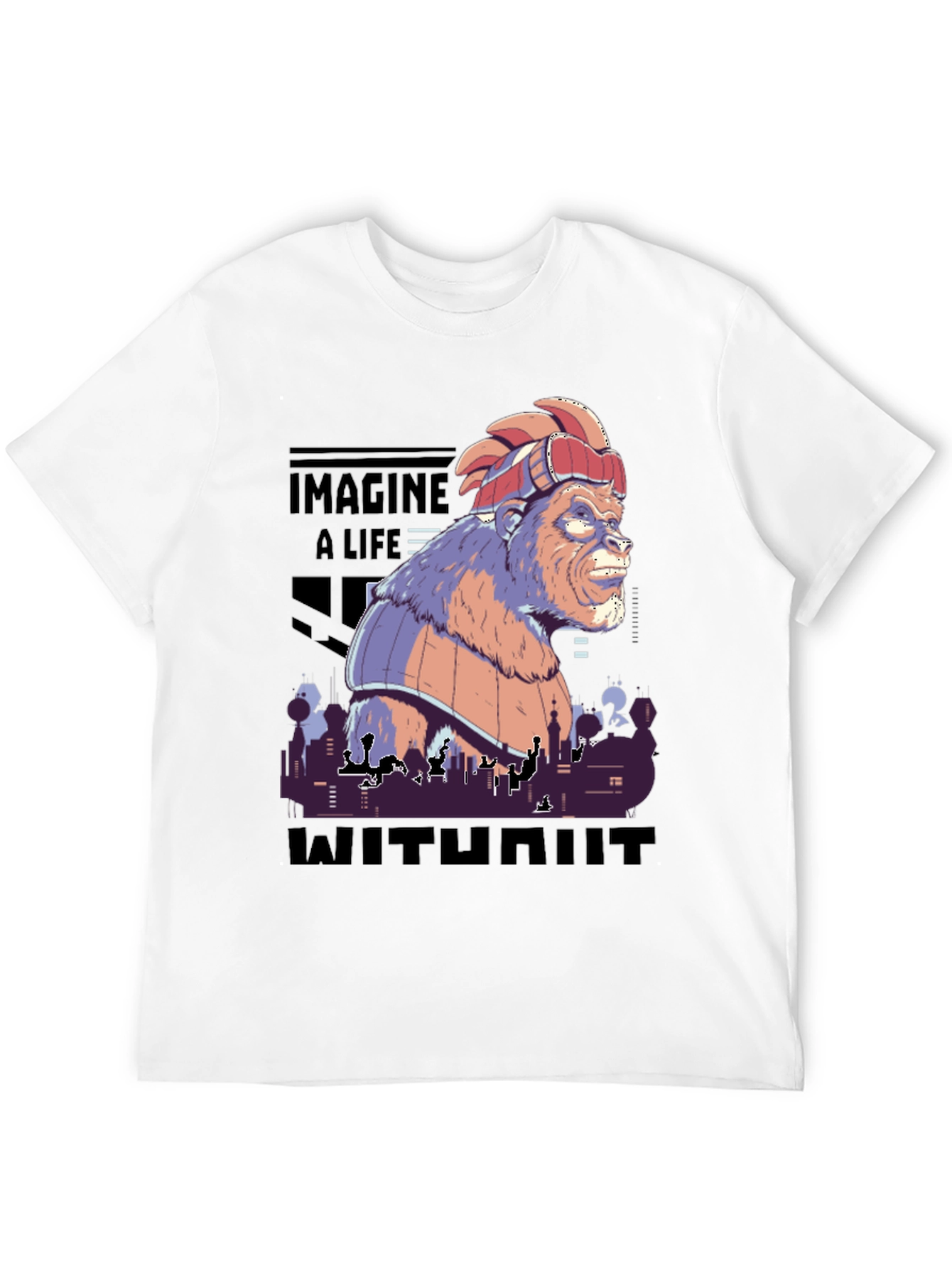 Imagine Life Without It Graphic Tee