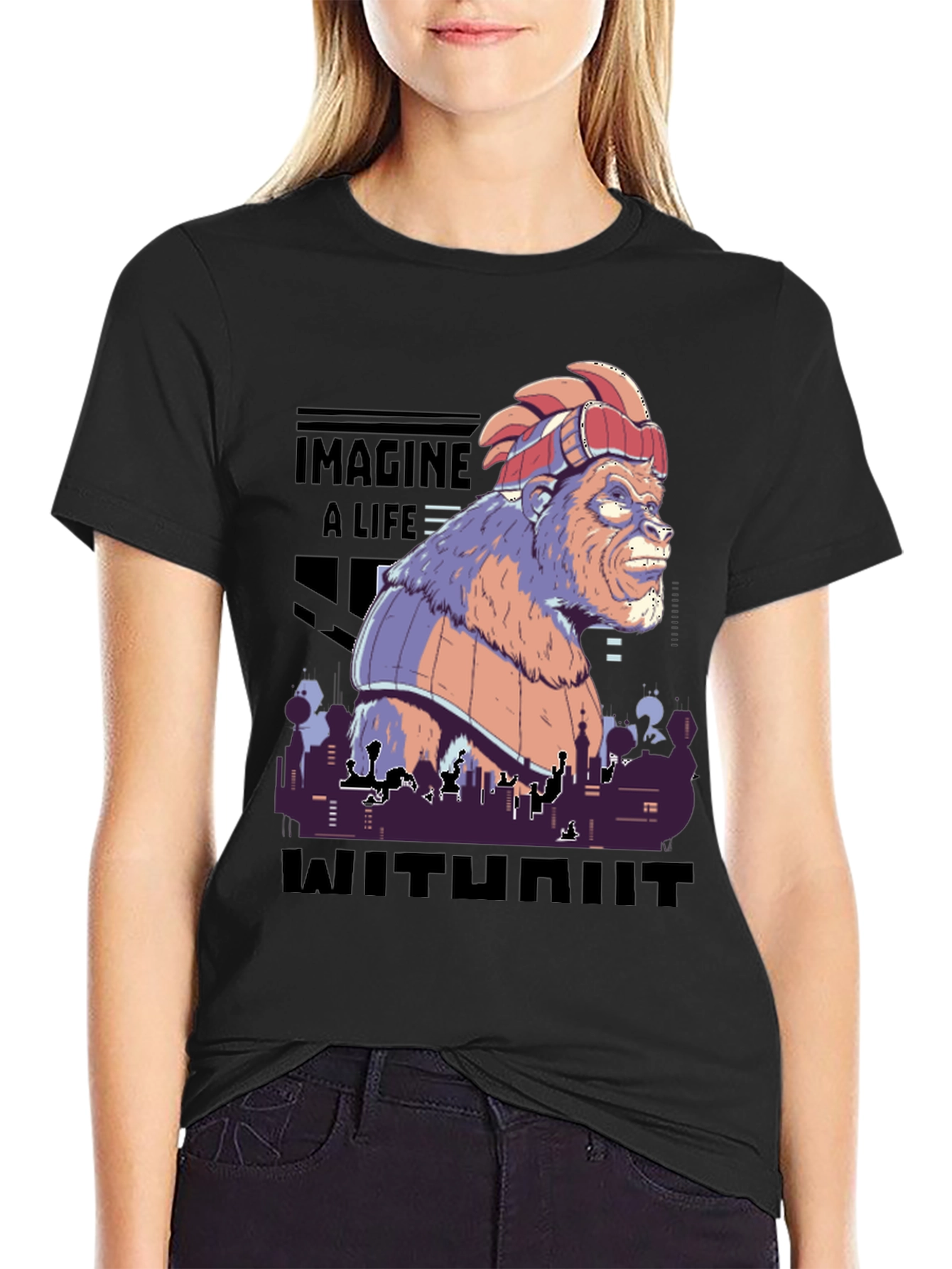Imagine Life Without It Graphic Tee