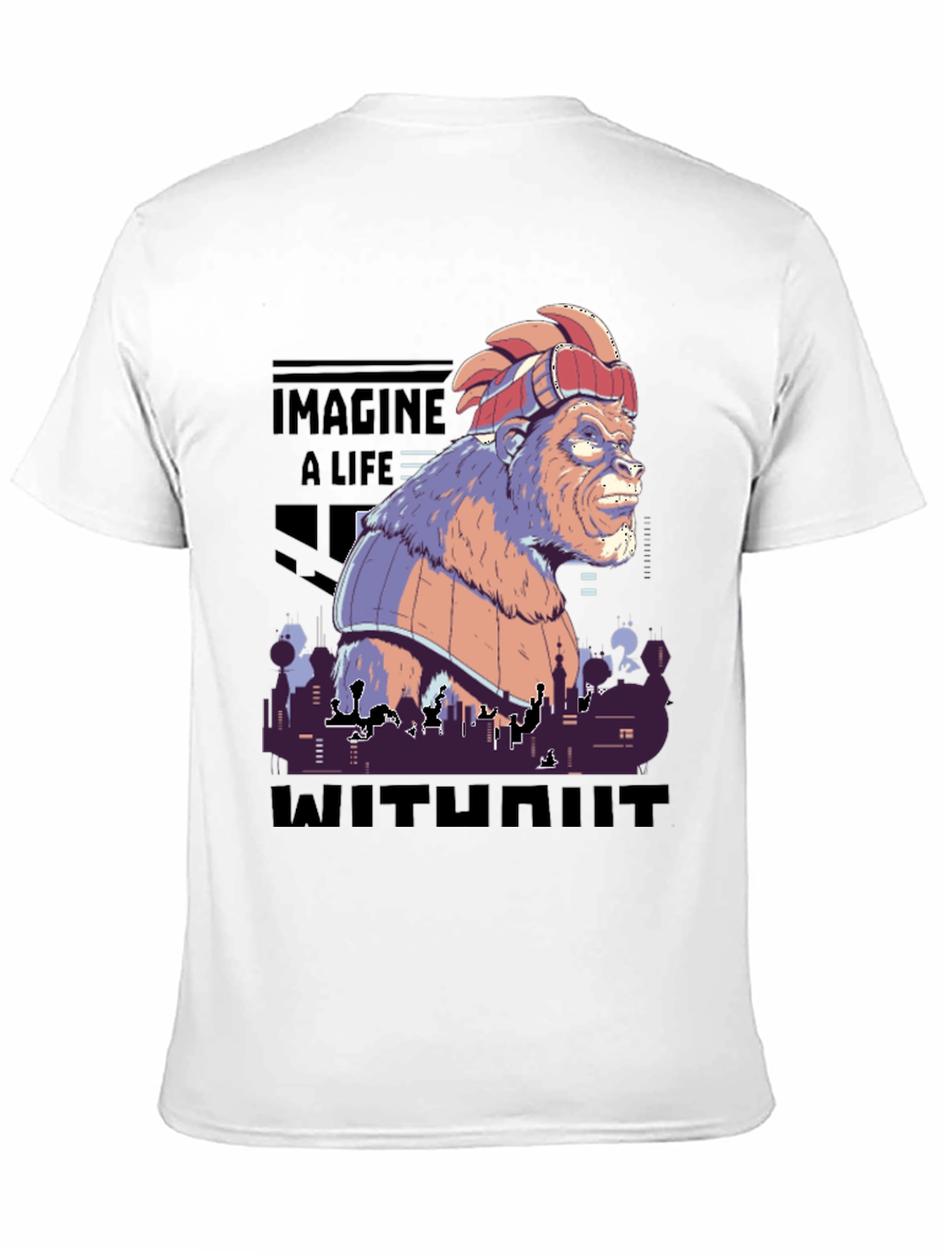 Imagine Life Without It Graphic Tee
