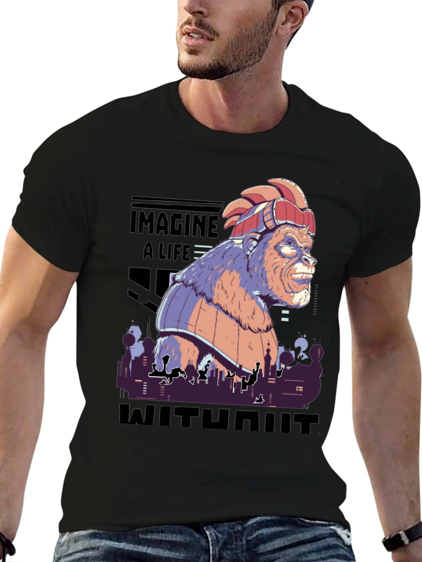 Imagine Life Without It Graphic Tee