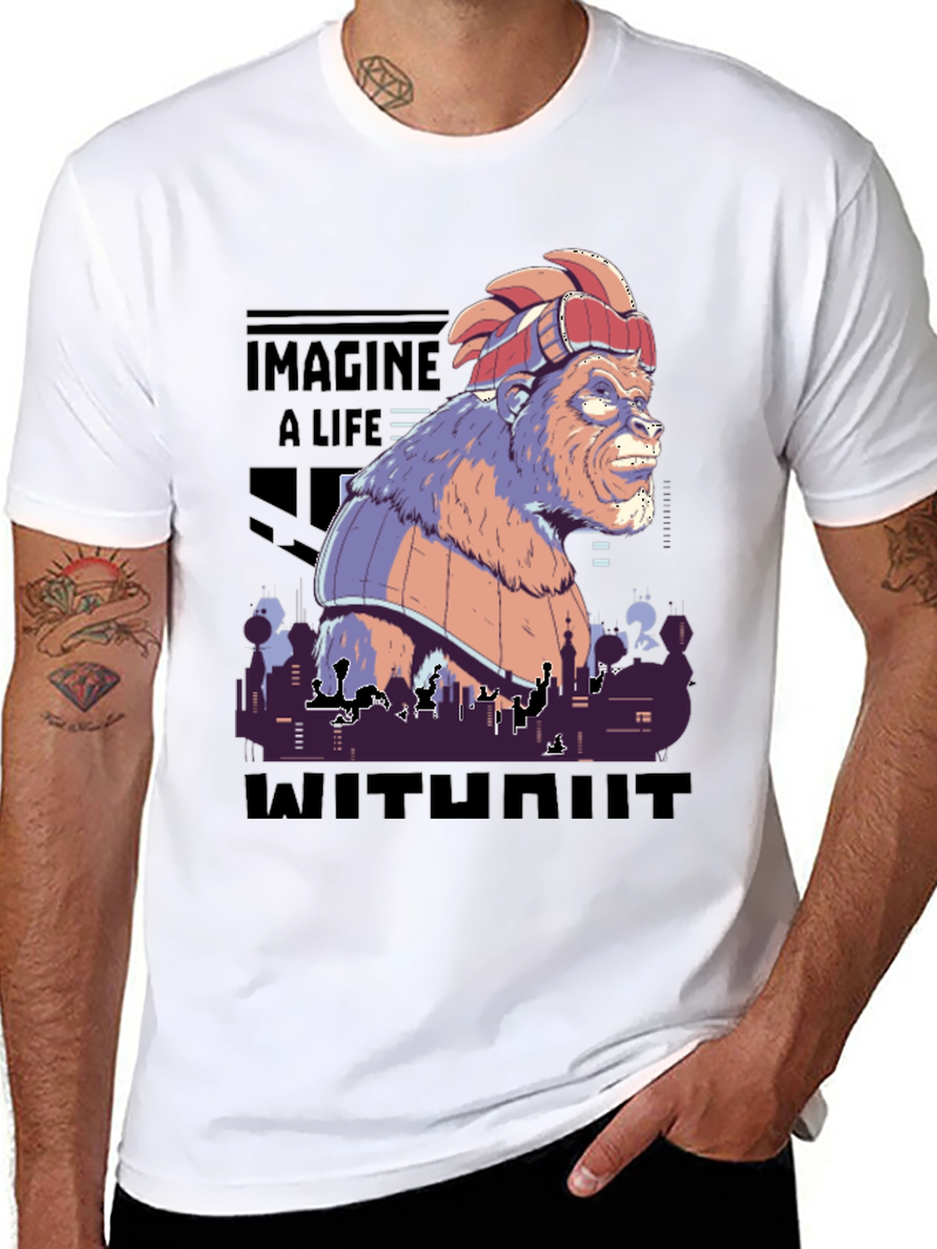 Imagine Life Without It Graphic Tee
