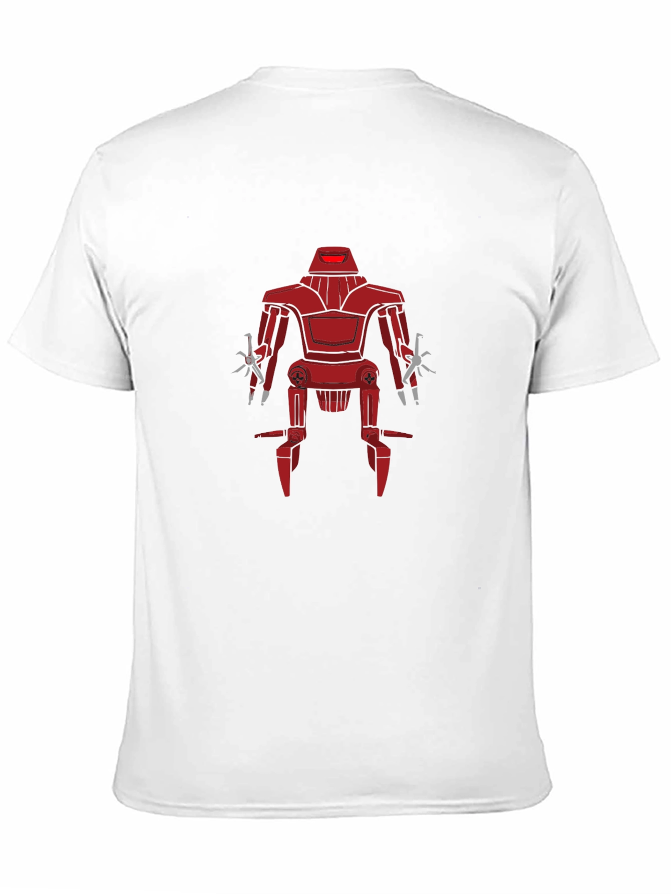 Retro Robot Graphic Black T-Shirt