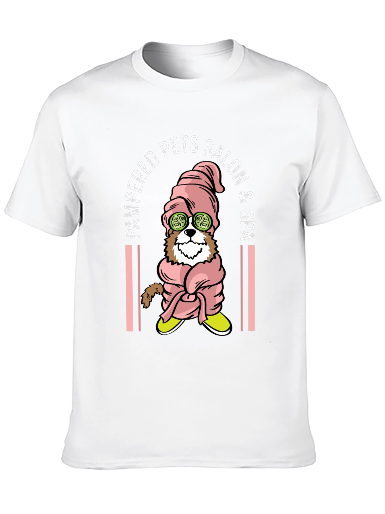 Pampered Pets Salon & Spa Black T-Shirt