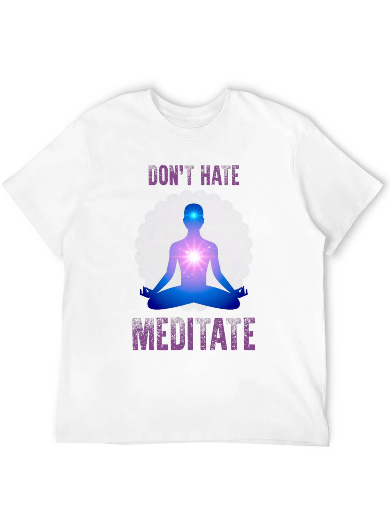Dont Hate Meditate Graphic Tee