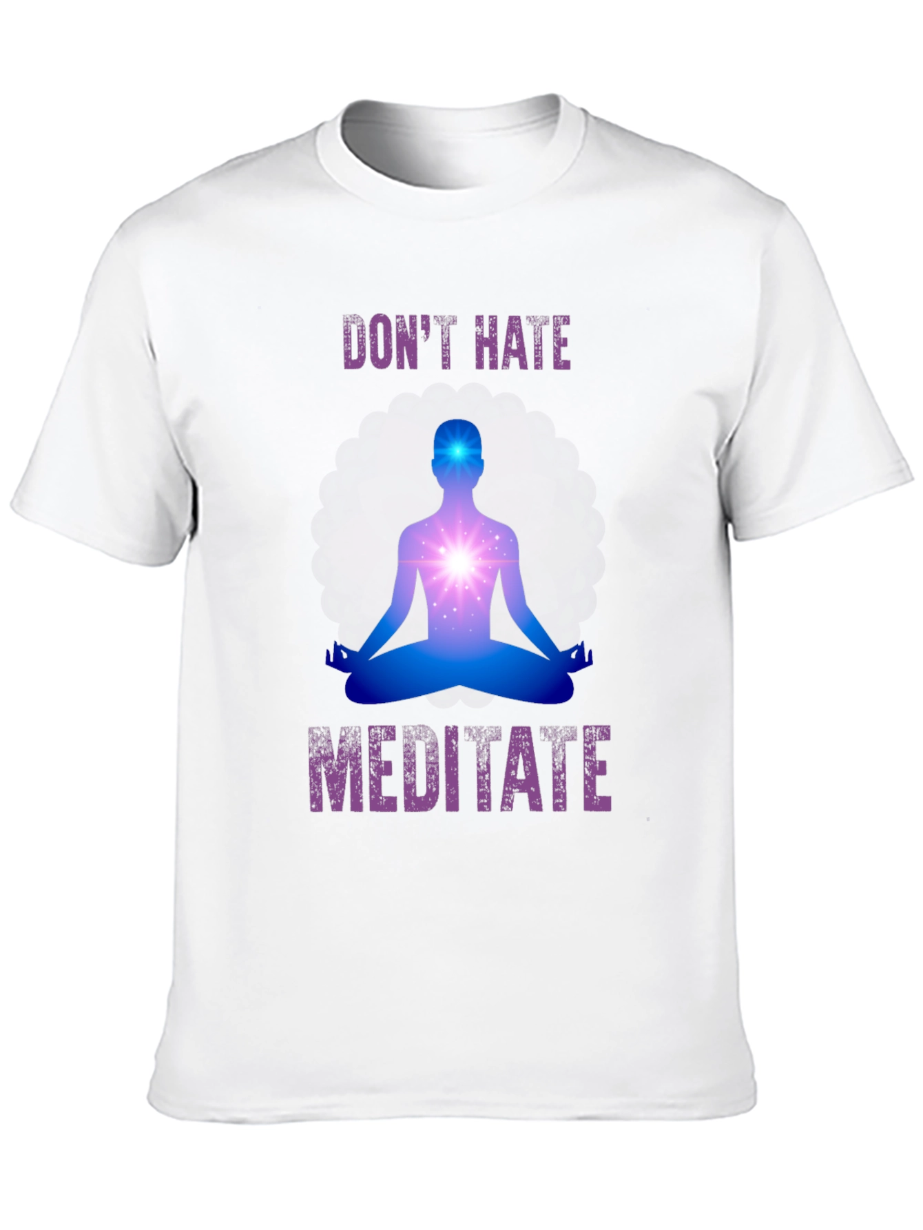 Dont Hate Meditate Graphic Tee