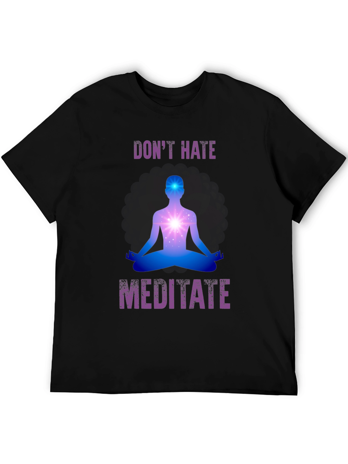 Dont Hate Meditate Graphic Tee