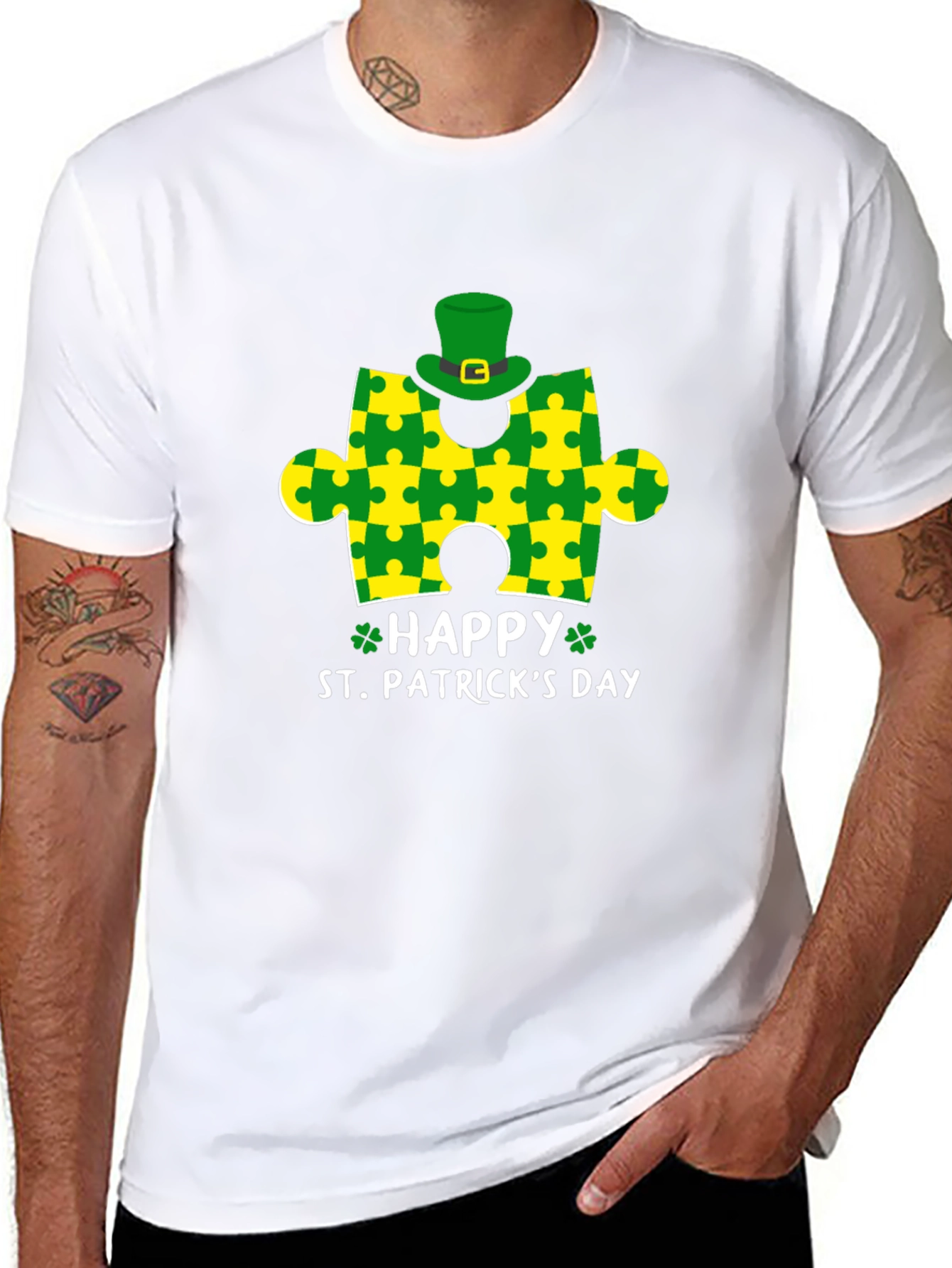 St. Patricks Day Autism Awareness T-Shirt