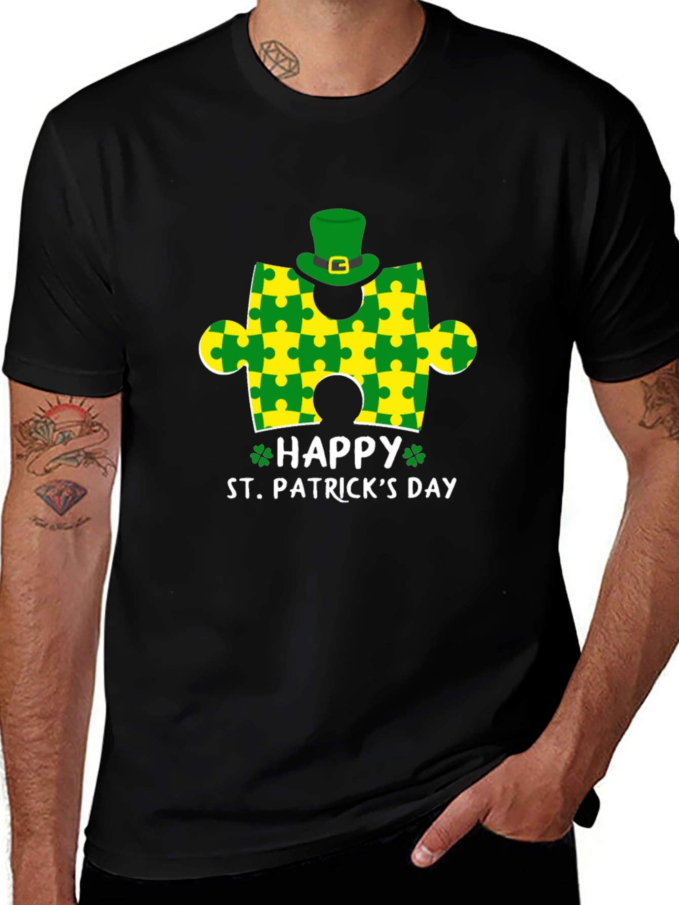 St. Patricks Day Autism Awareness T-Shirt