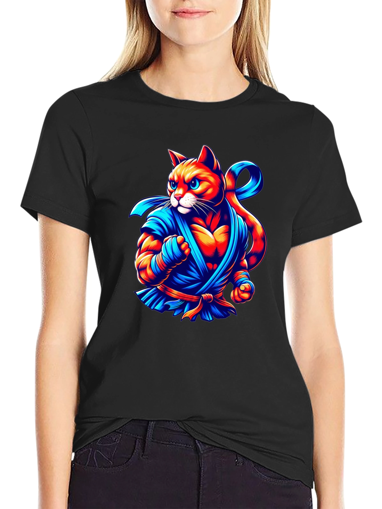 Karate Cat T-Shirt