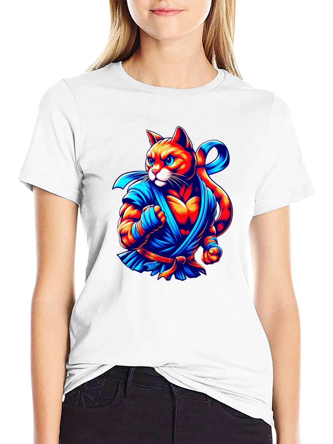 Karate Cat T-Shirt