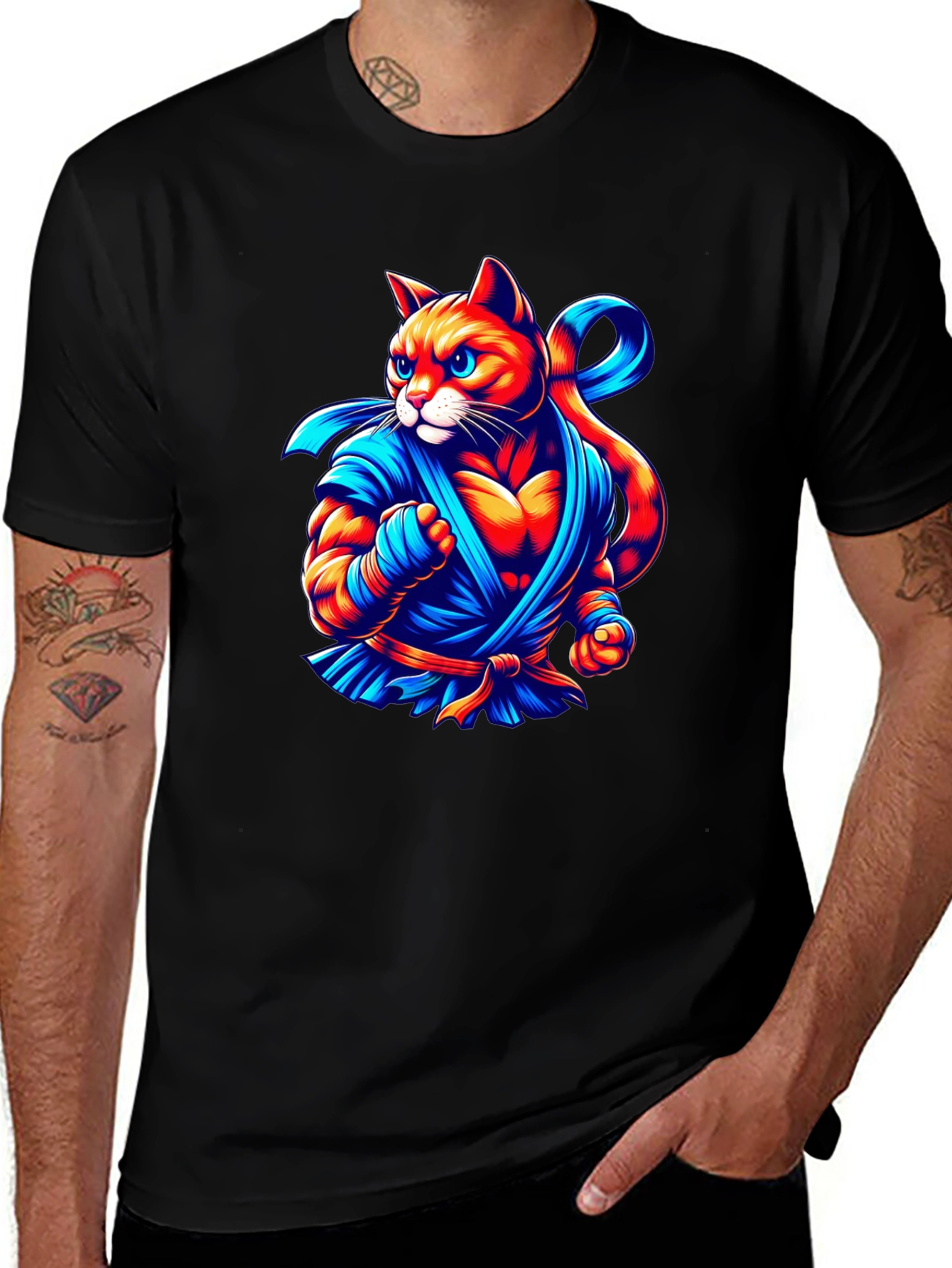 Karate Cat T-Shirt