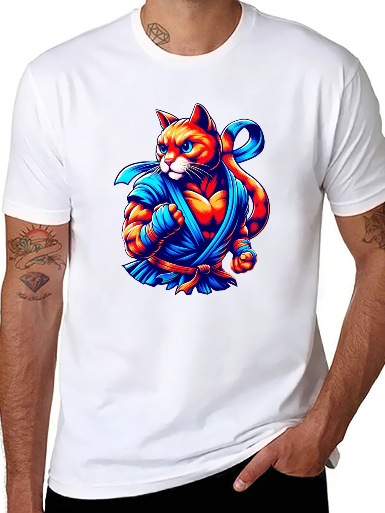Karate Cat T-Shirt