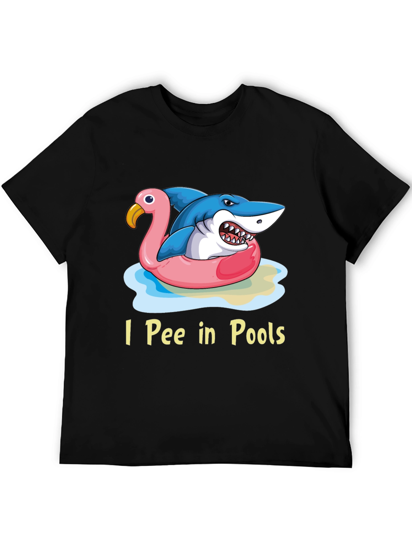 I Pee in Pools Shark T-Shirt