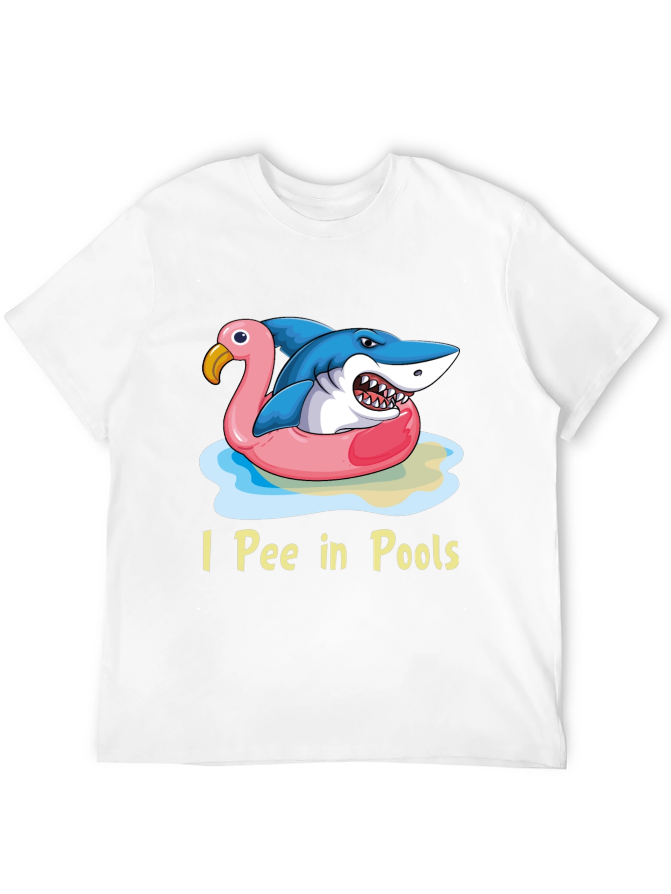 I Pee in Pools Shark T-Shirt
