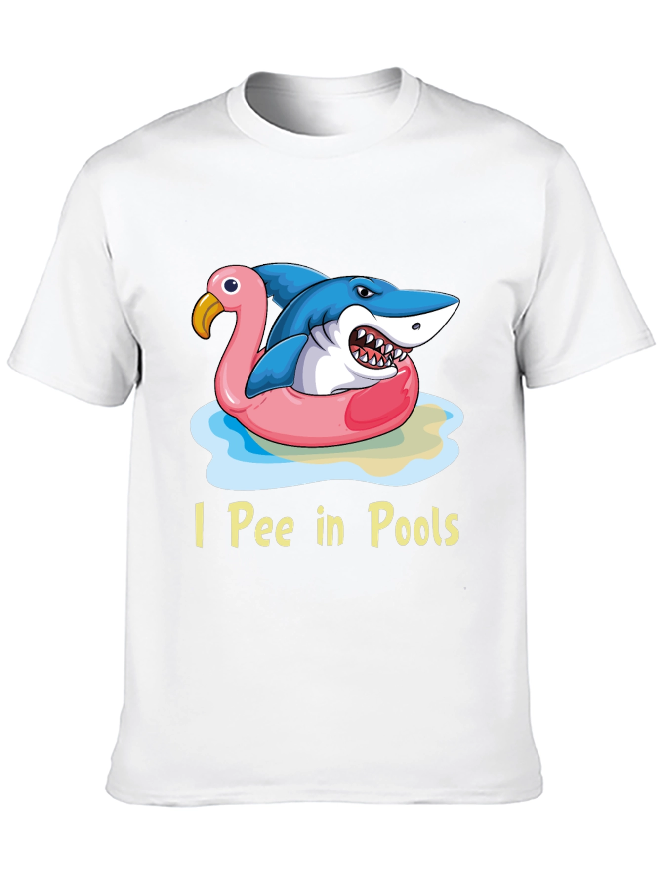 I Pee in Pools Shark T-Shirt