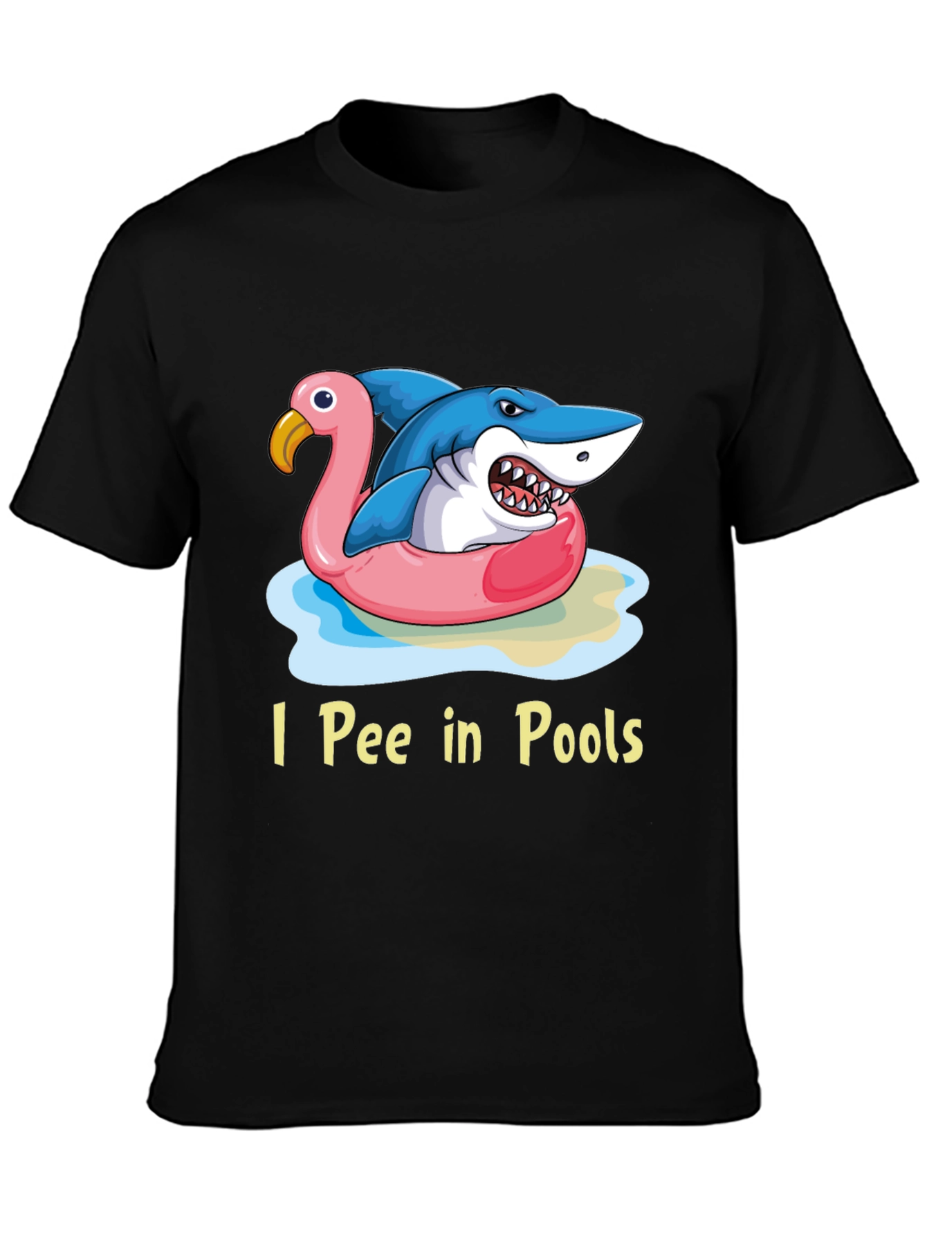 I Pee in Pools Shark T-Shirt