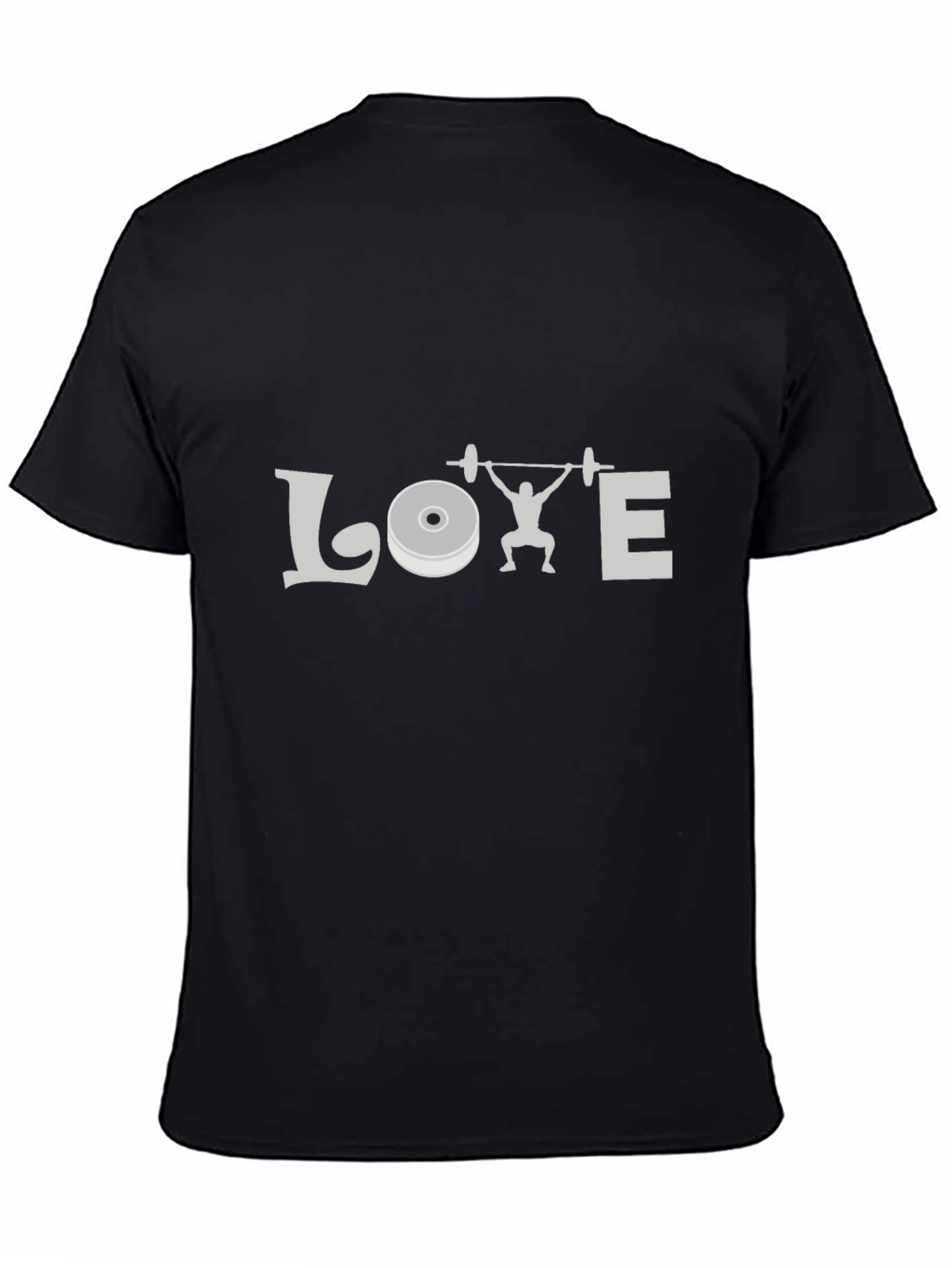 Love Weightlifting Black T-Shirt