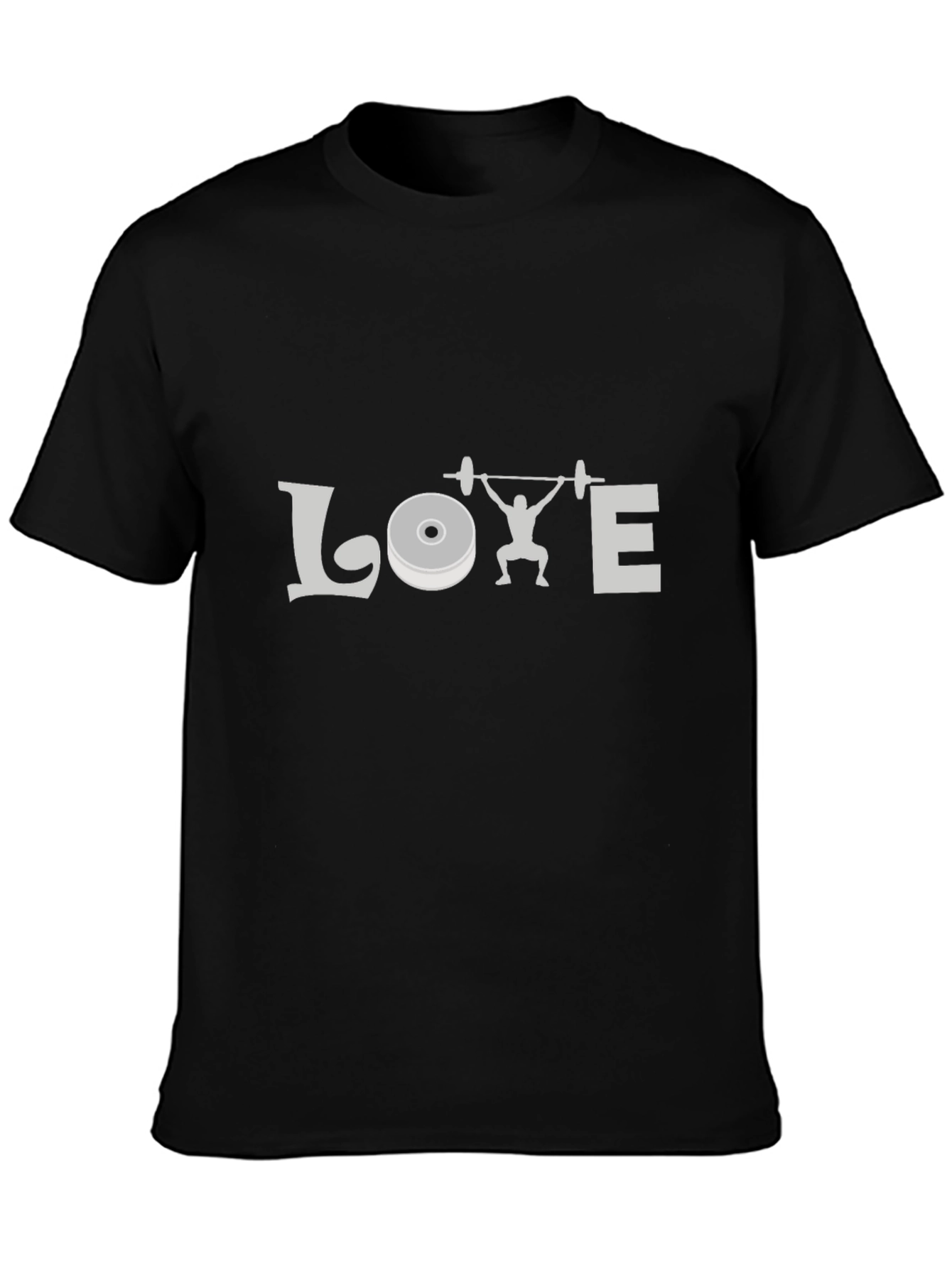 Love Weightlifting Black T-Shirt